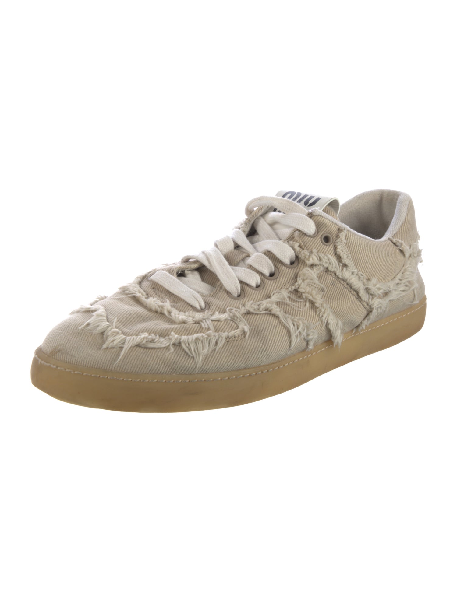 Miu Miu Canvas Sneakers