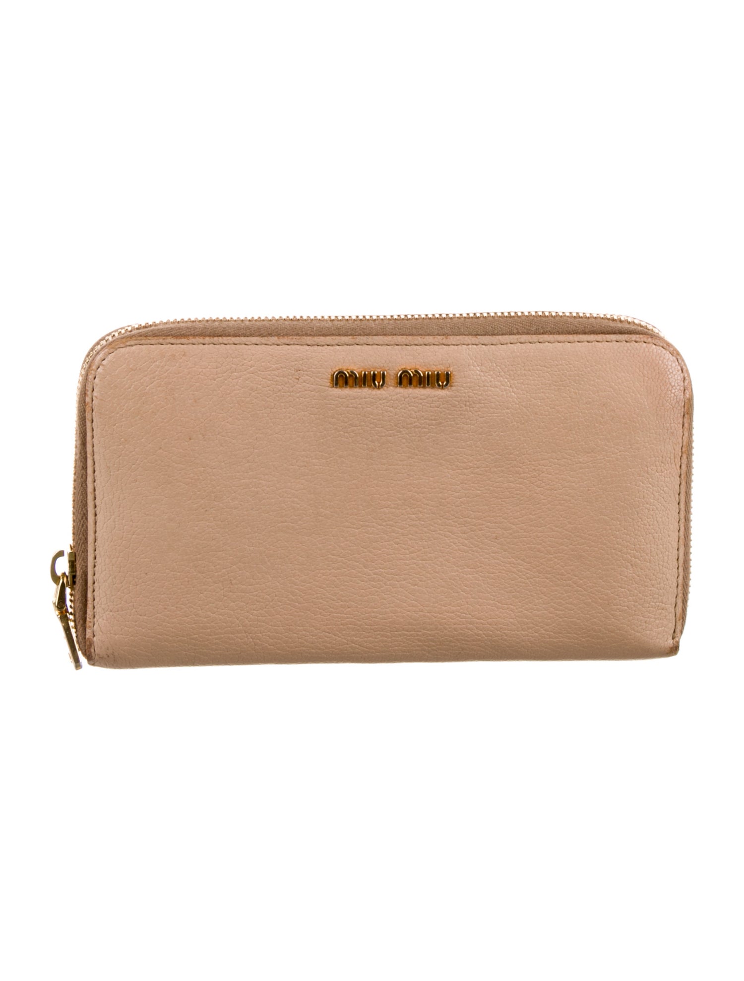 Miu Miu Leather Continental Wallet