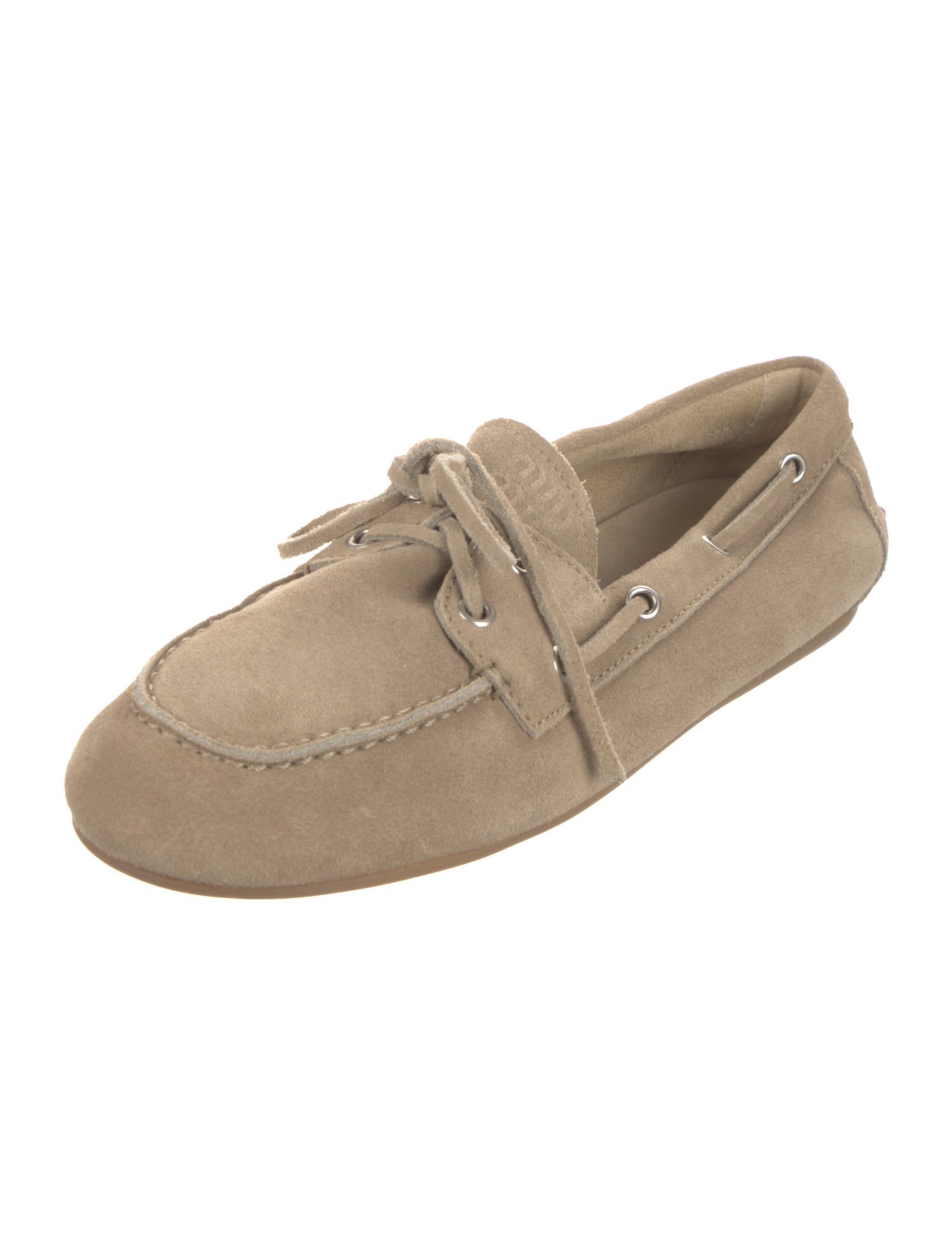 Miu Miu Suede Moccasins