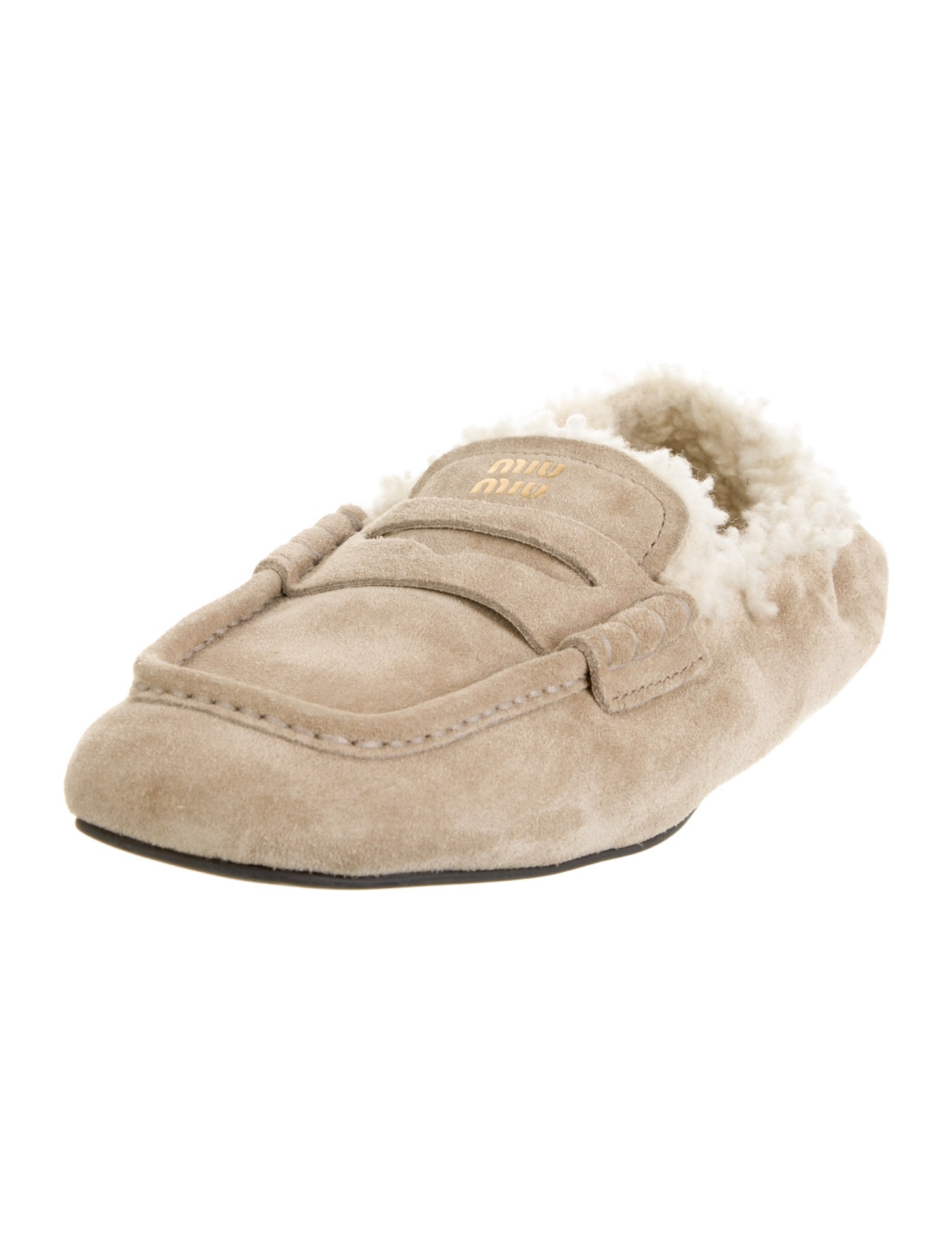 Miu Miu Suede Ballet Flats