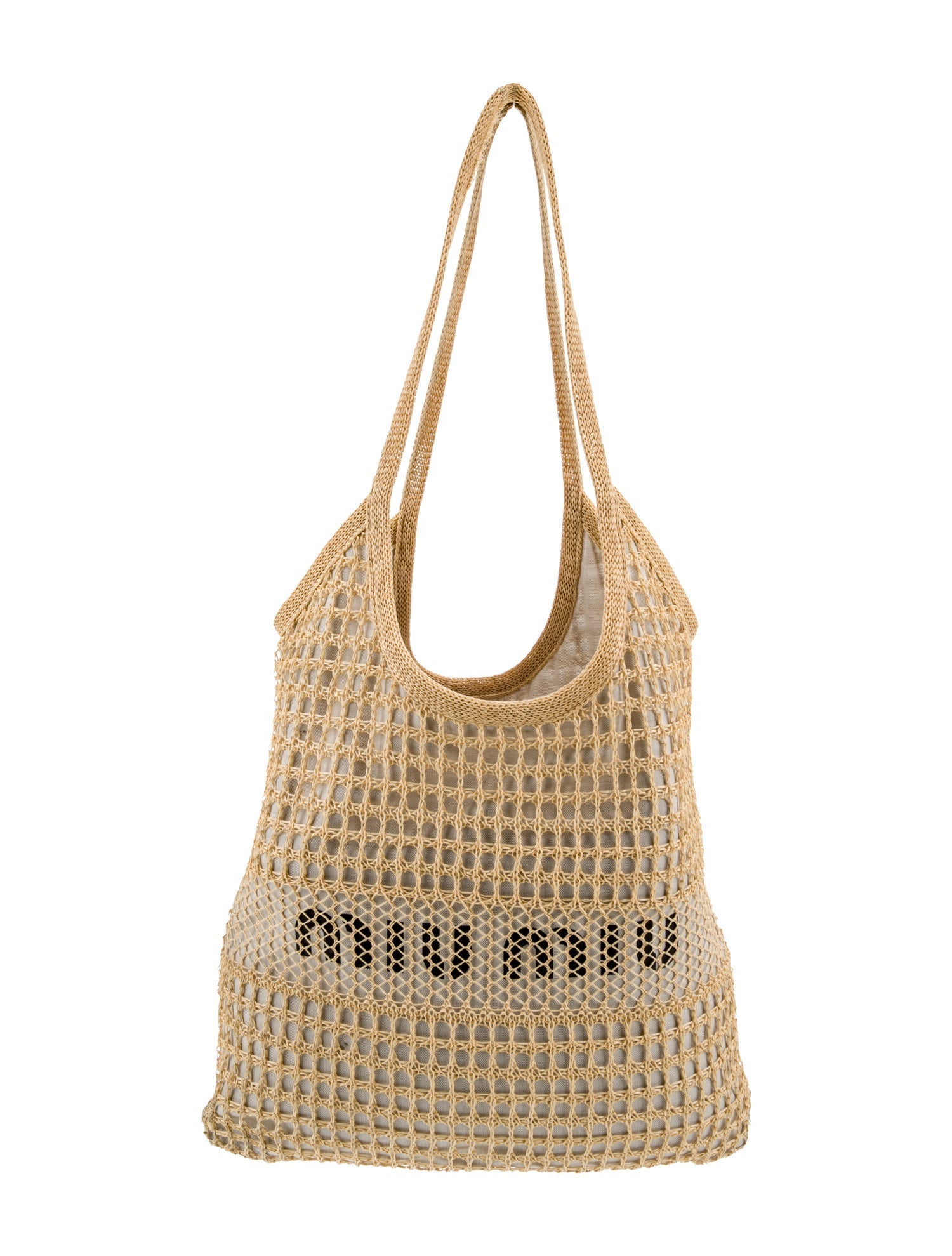 Miu Miu Raffia Hobo 2025 w/ Tags