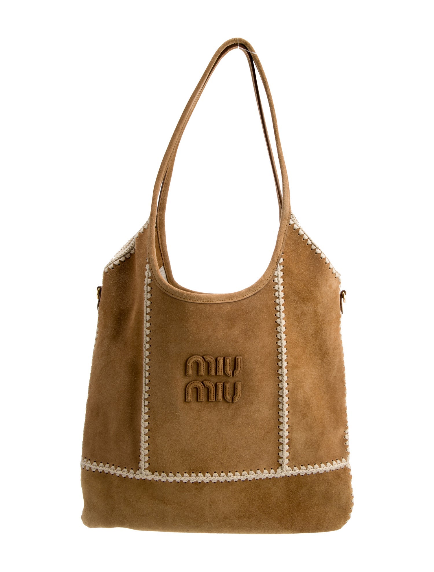 Miu Miu Suede Hobo