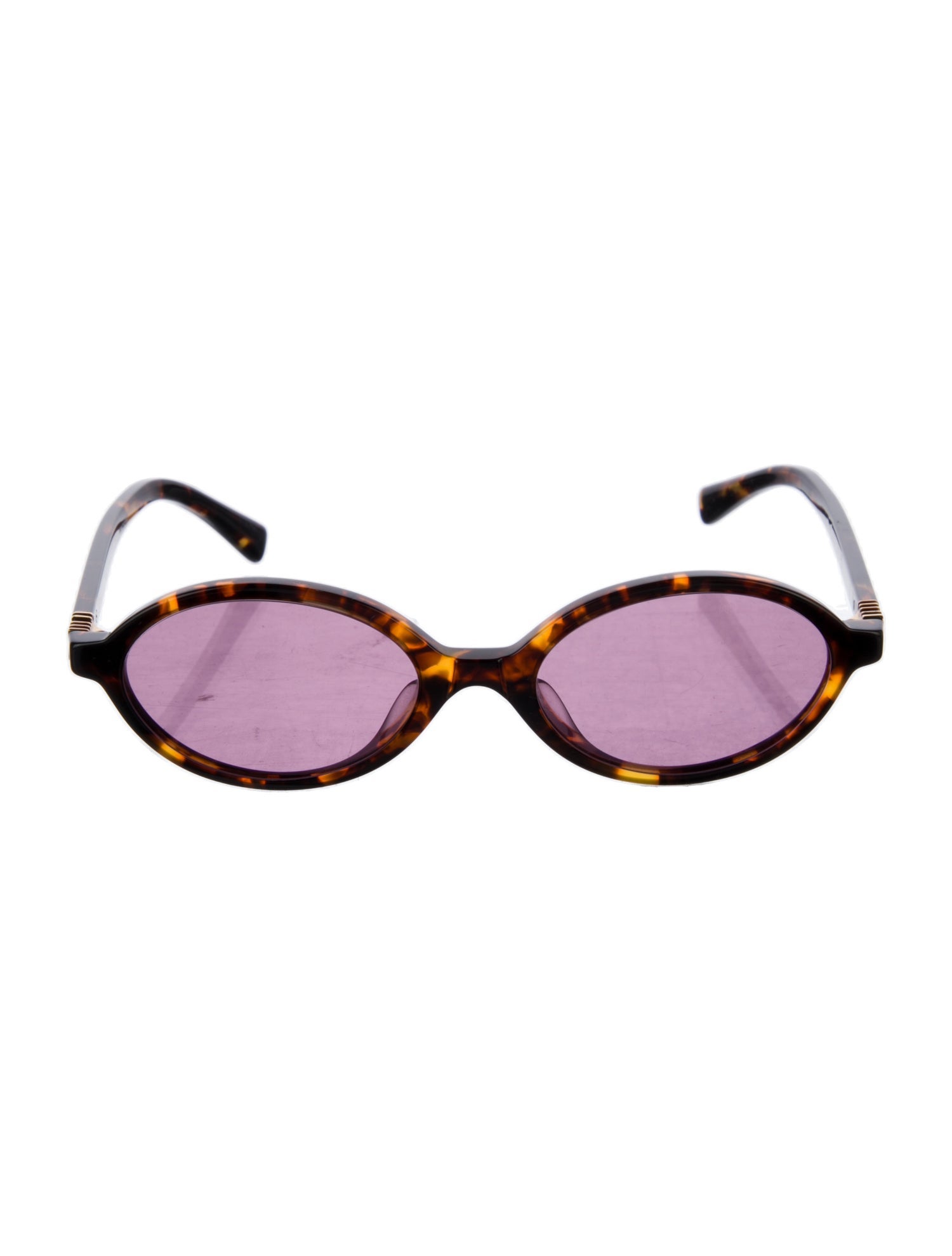 Miu Miu Round Tinted Sunglasses