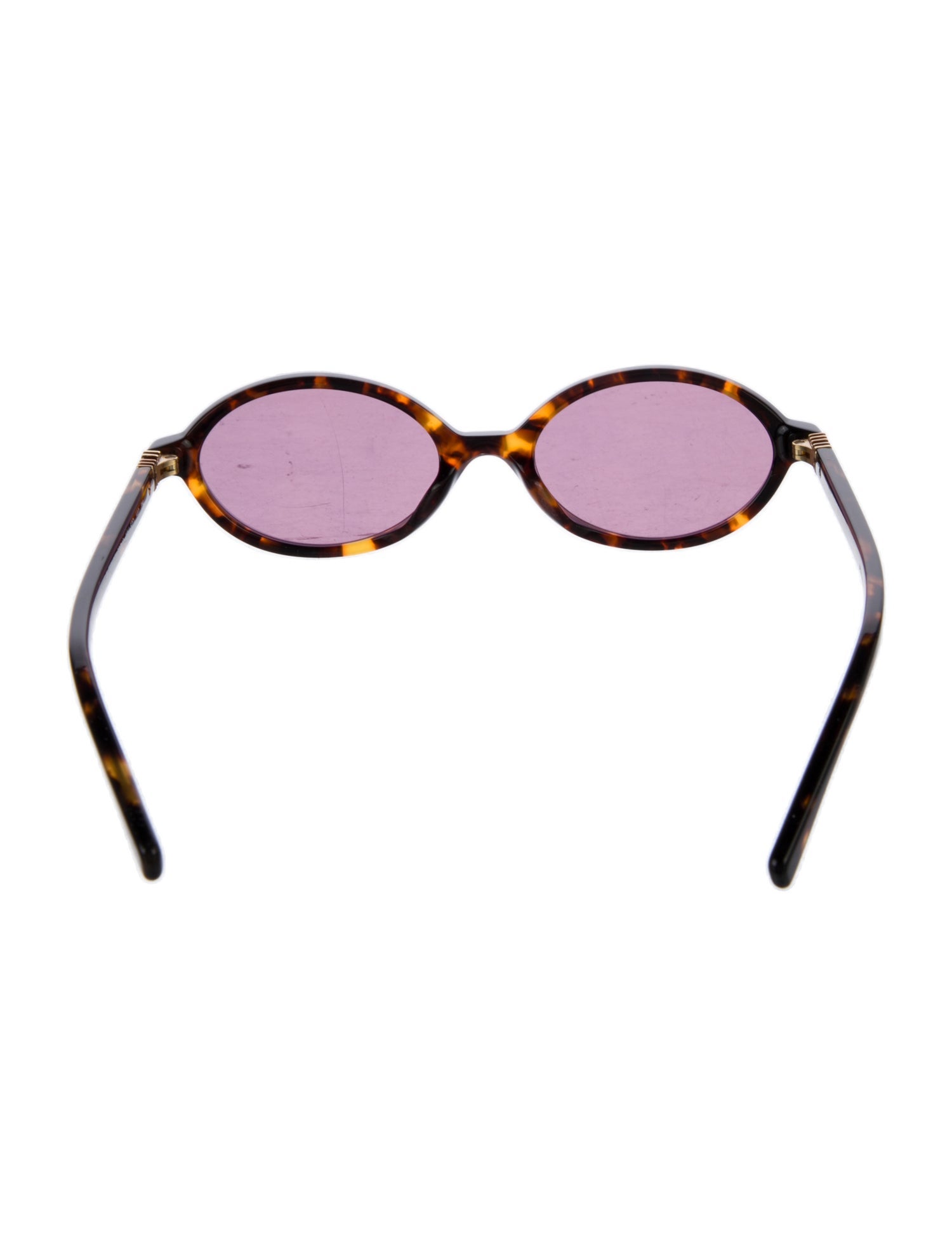 Miu Miu Round Tinted Sunglasses