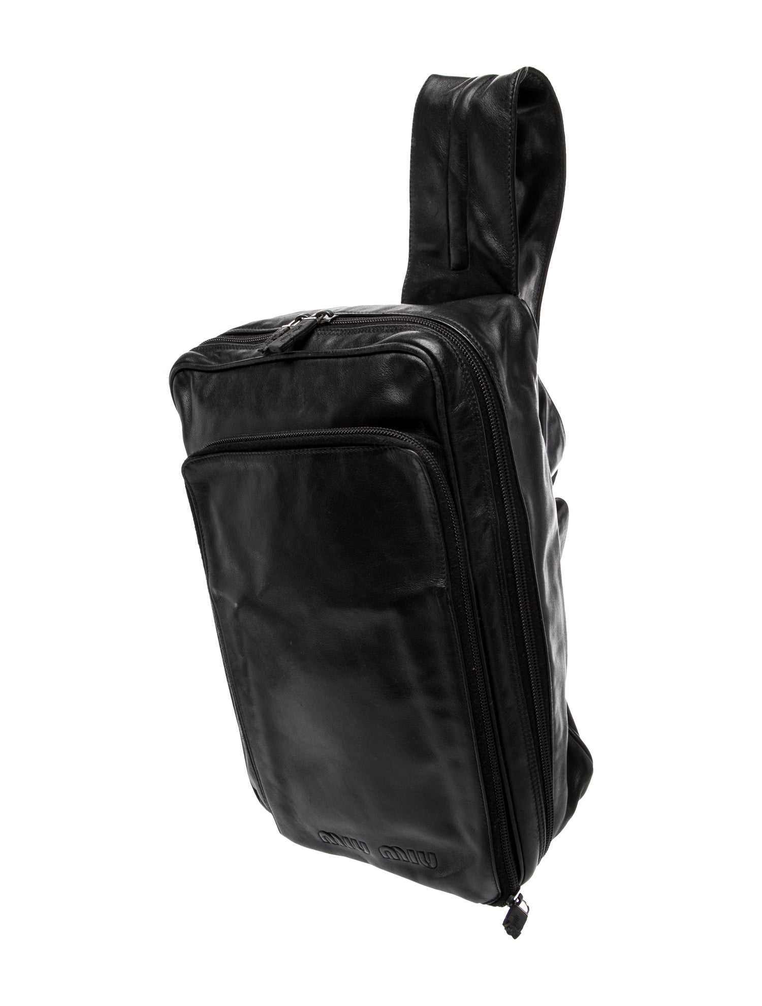 Miu Miu Leather Crossbody Bag Vintage