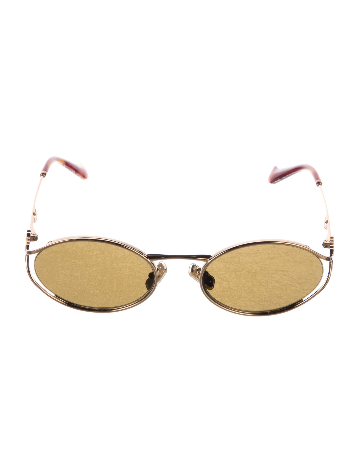 Miu Miu Aviator Tinted Sunglasses
