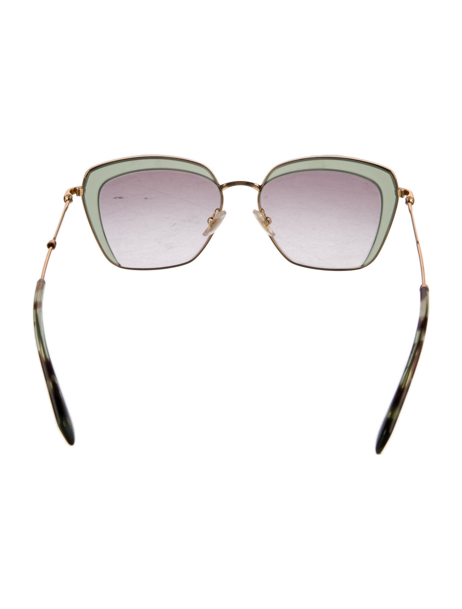 Miu Miu Cat-Eye Gradient Sunglasses