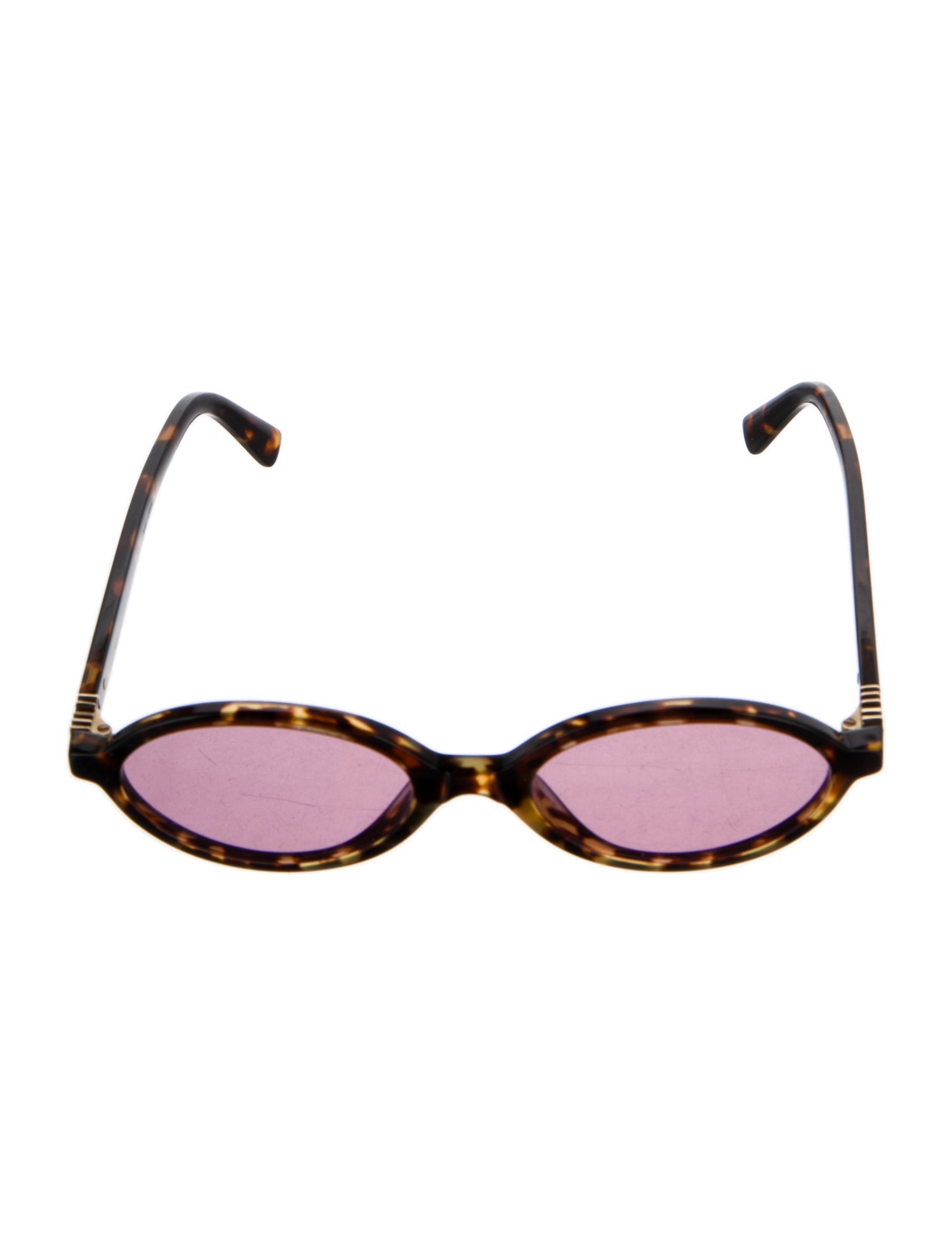 Miu Miu Round Tinted Sunglasses