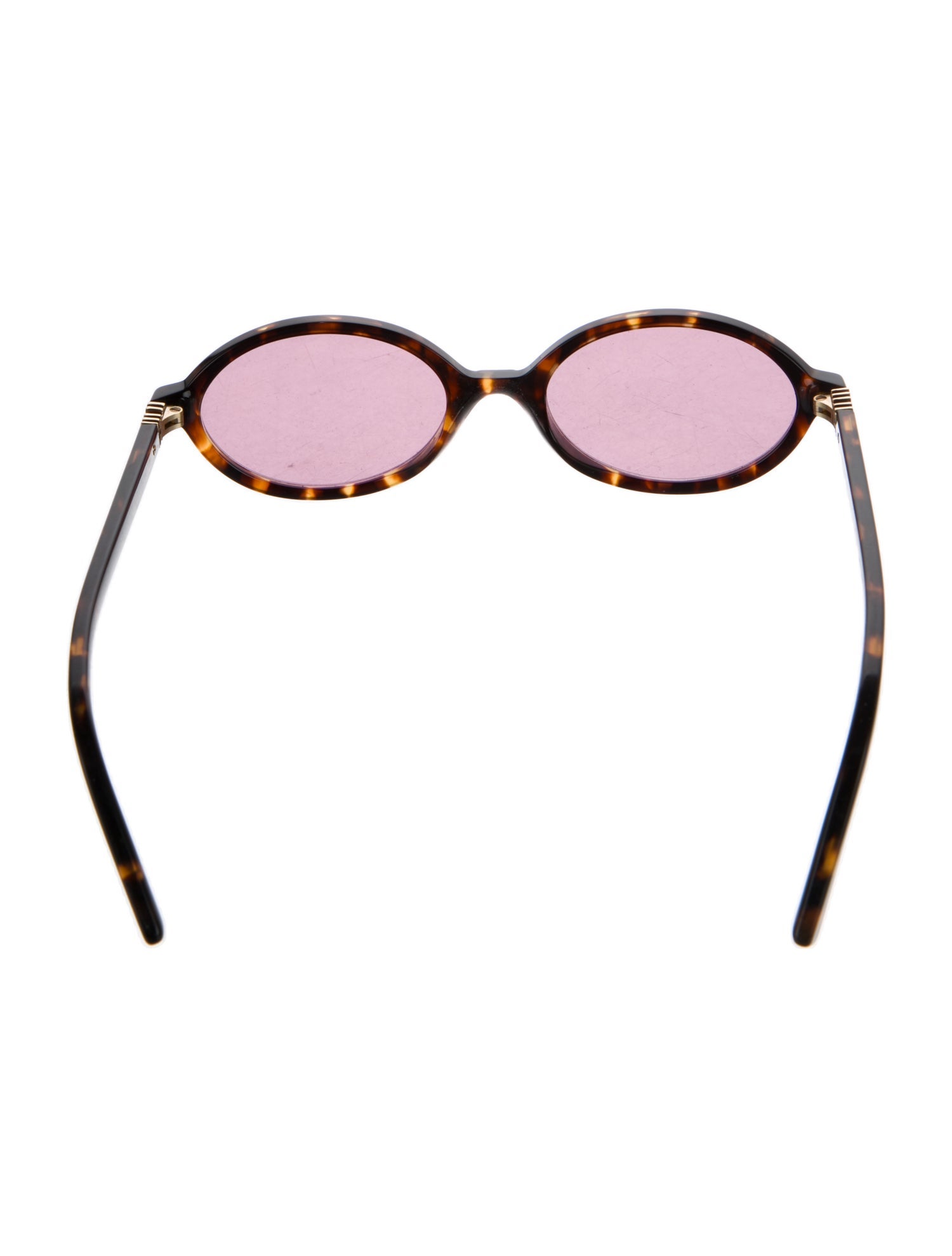 Miu Miu Round Tinted Sunglasses