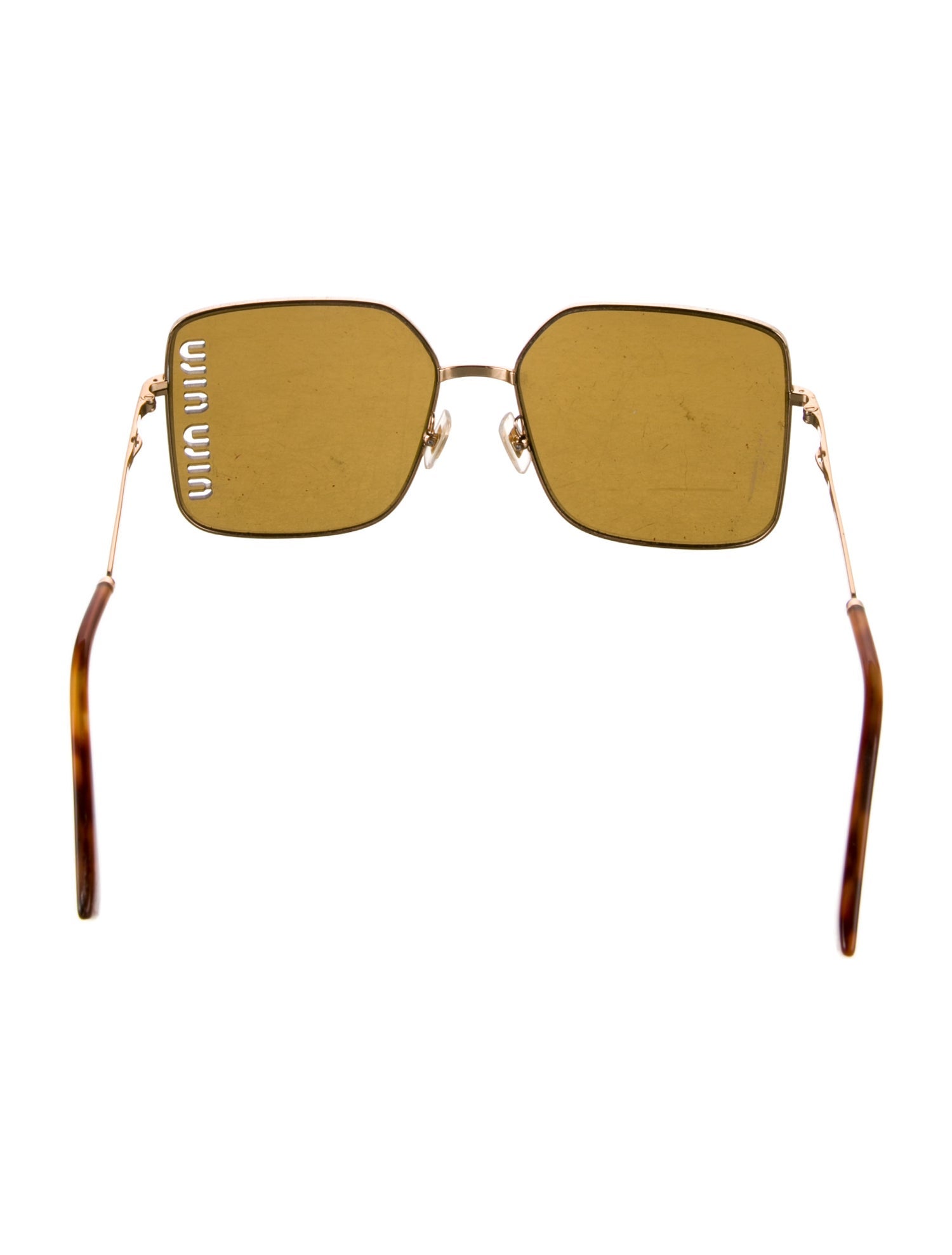 Miu Miu Square Tinted Sunglasses