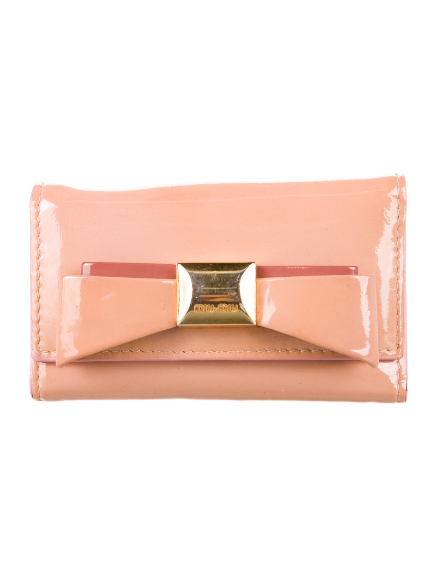 Miu Miu Patent Leather Coin Pouch