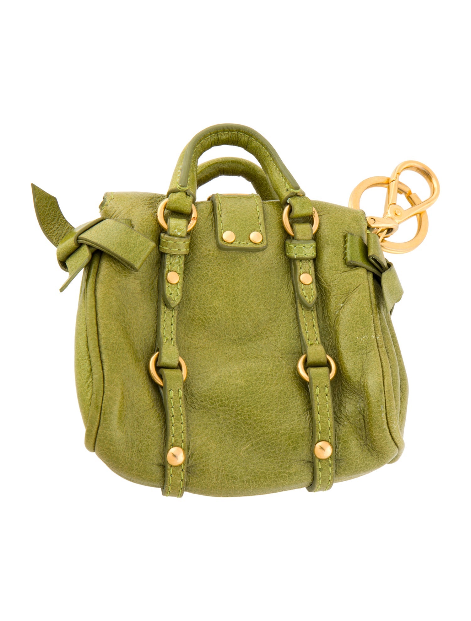 Miu Miu Women's Leather Bag Charm