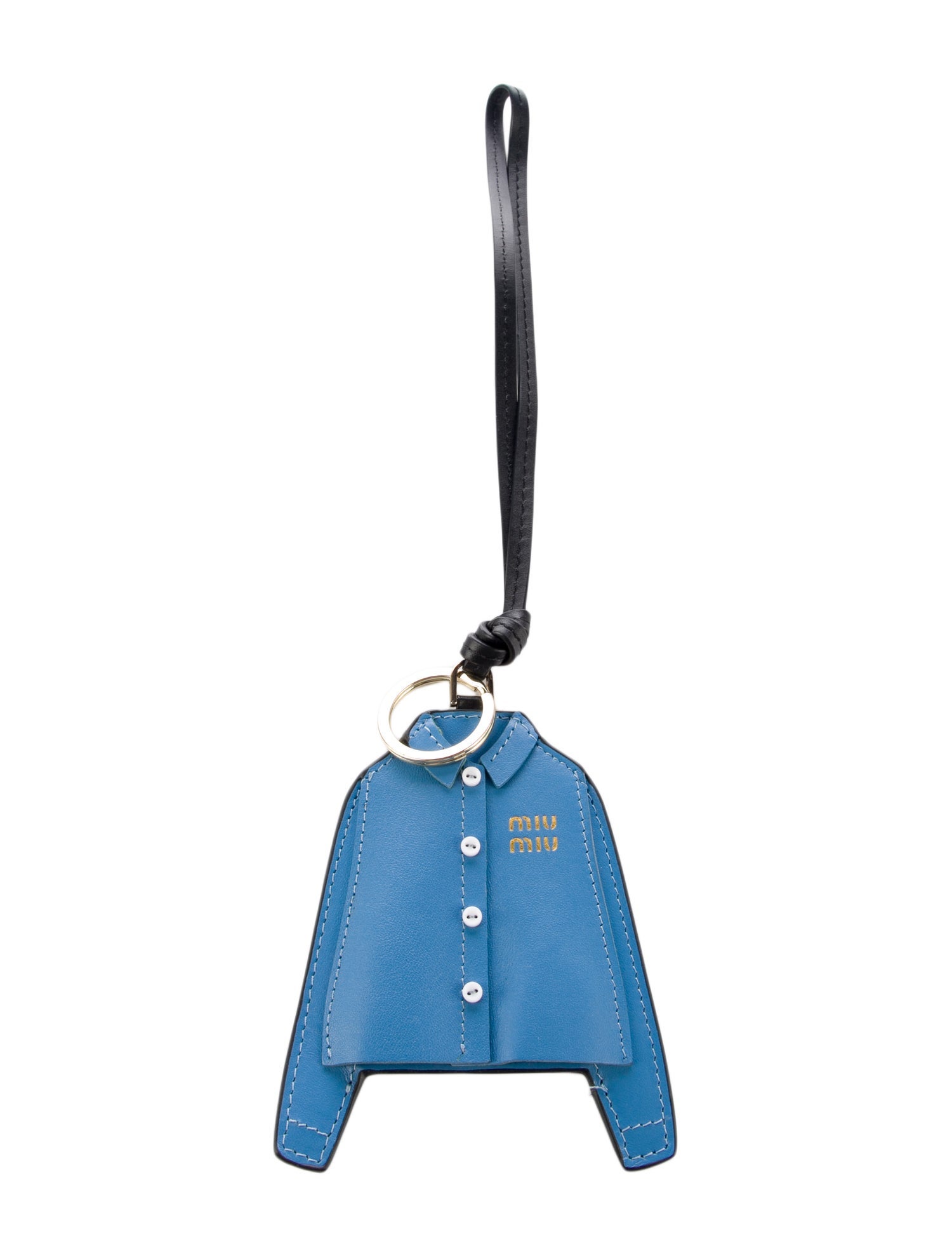 Miu Miu Women's Leather Trick Bag Charm