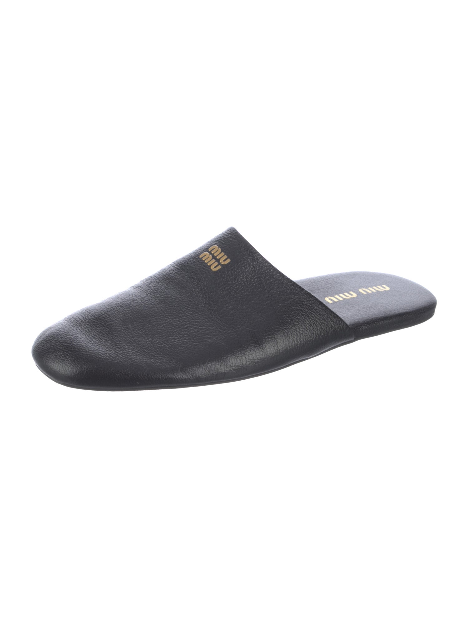 Miu Miu Leather Mules