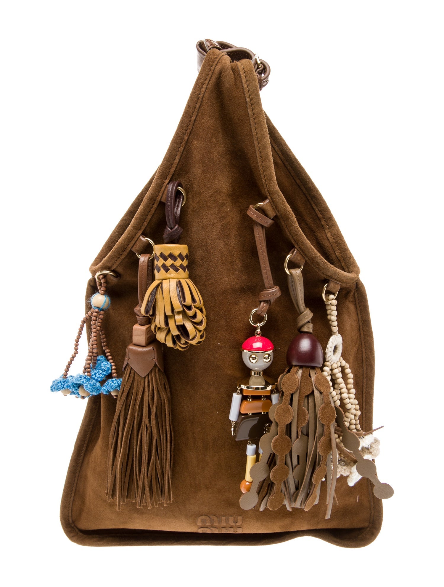 Sonia Rykiel Embellished Domino Bag - Neutrals Handle Bags