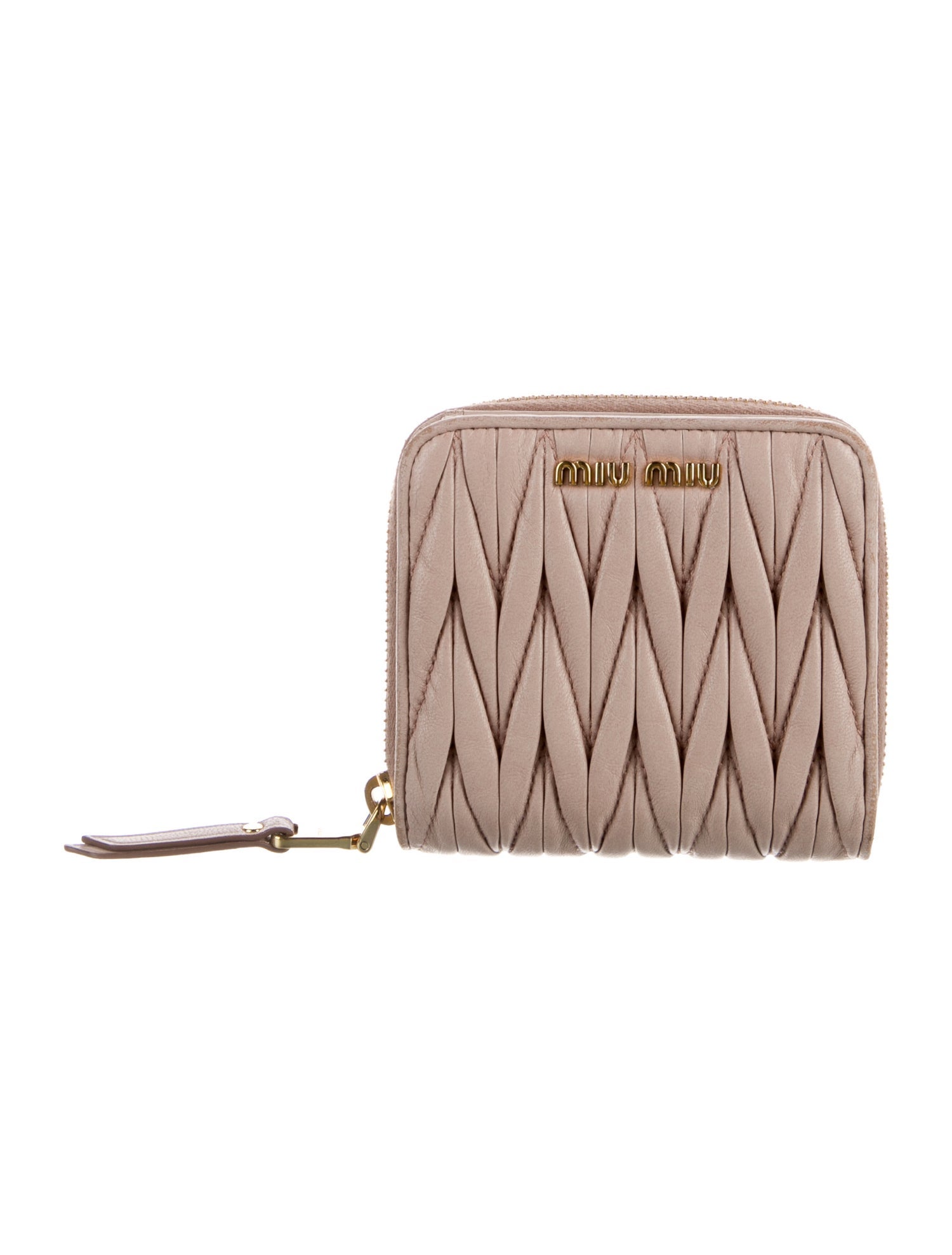 Miu Miu Leather Compact Wallet