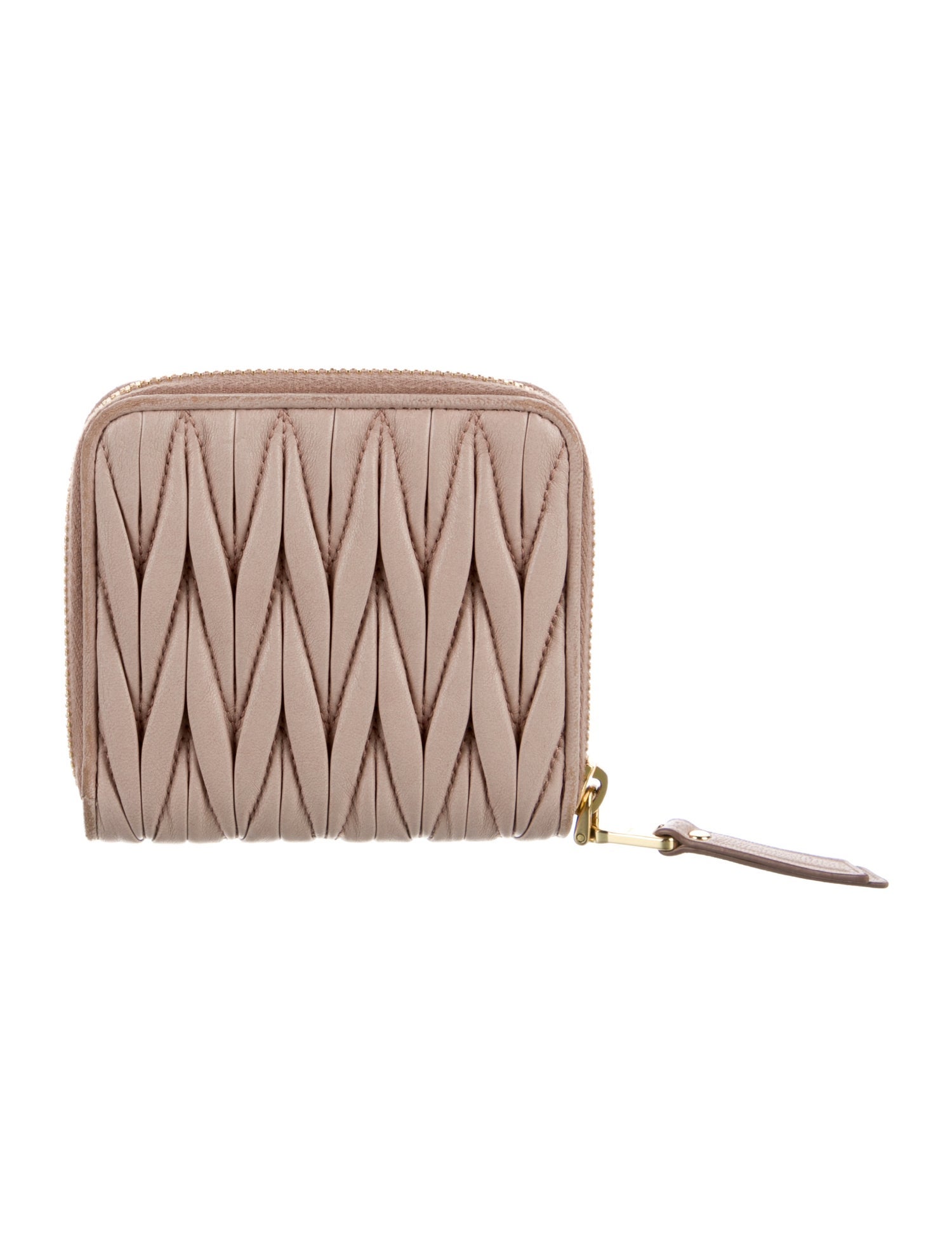 Miu Miu Leather Compact Wallet