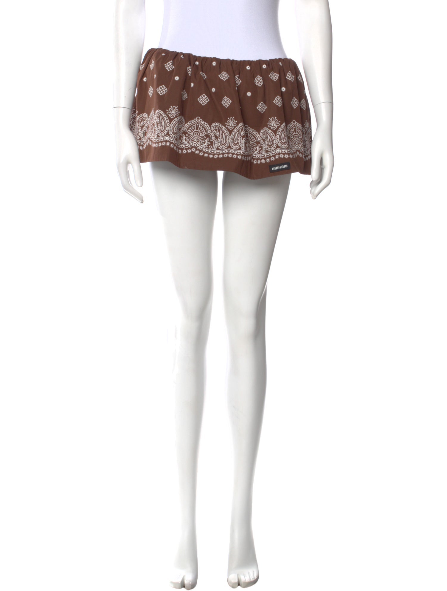 Miu Miu 2024 Mini Skirt