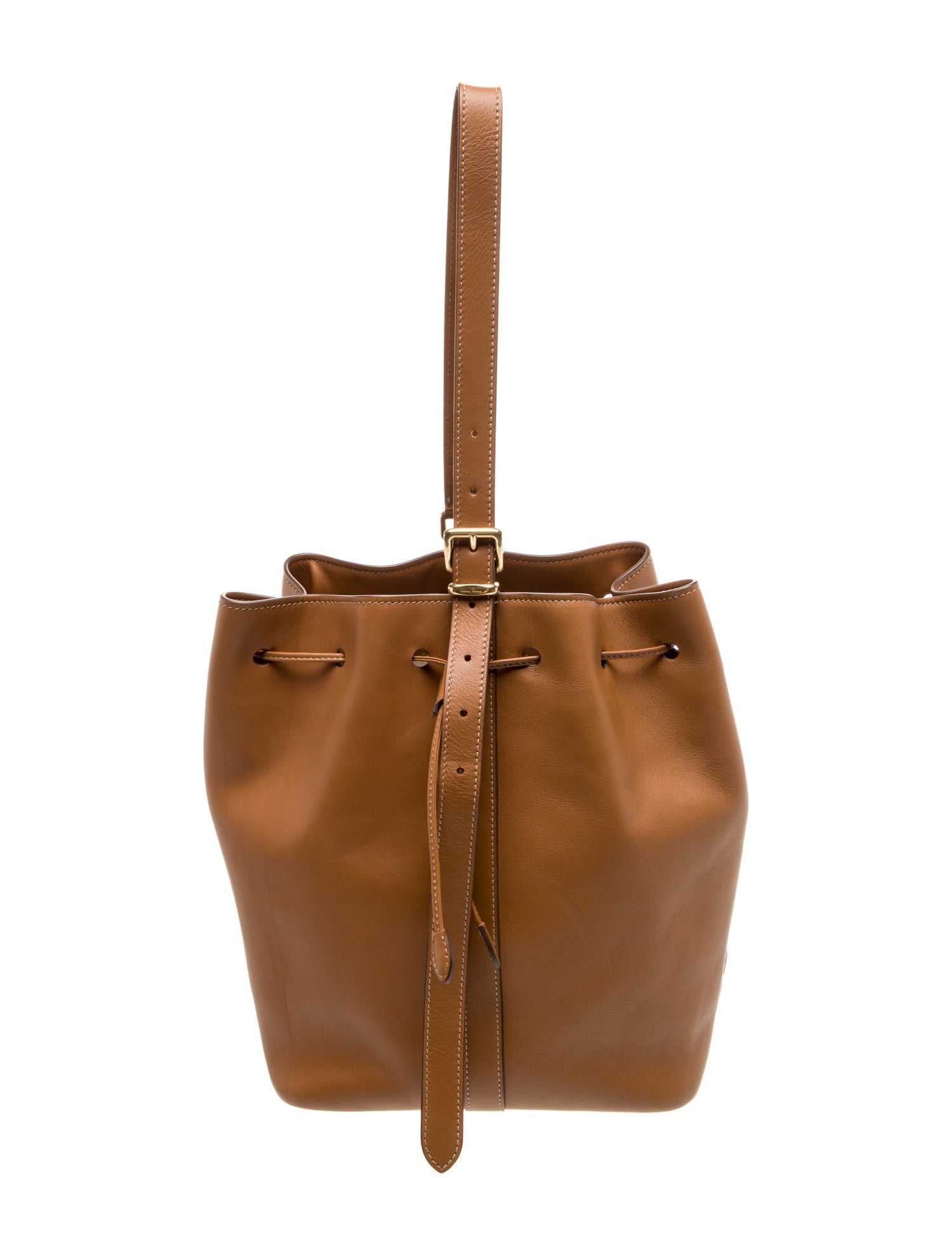 Miu Miu Leather Bucket Bag
