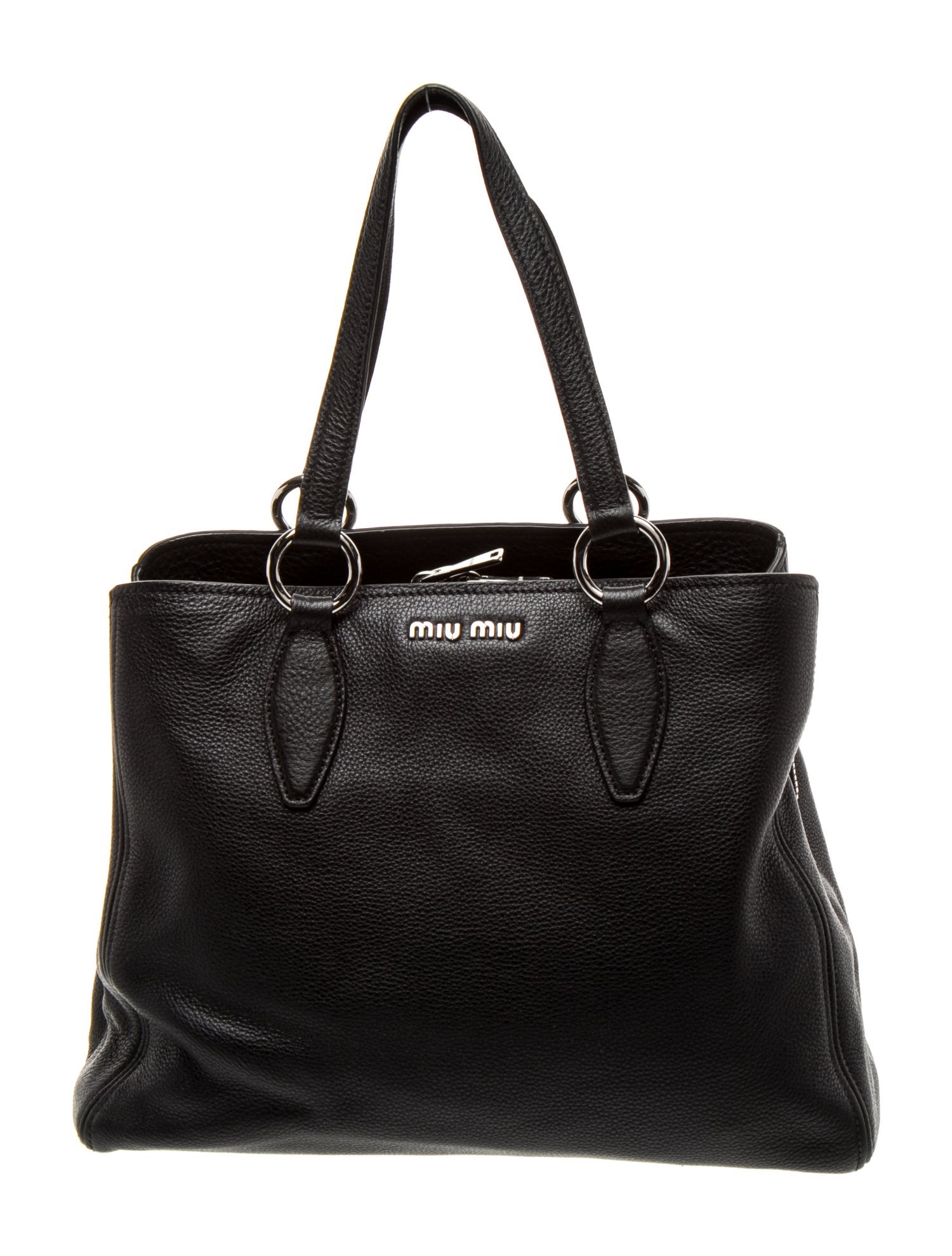 Miu Miu Leather Tote