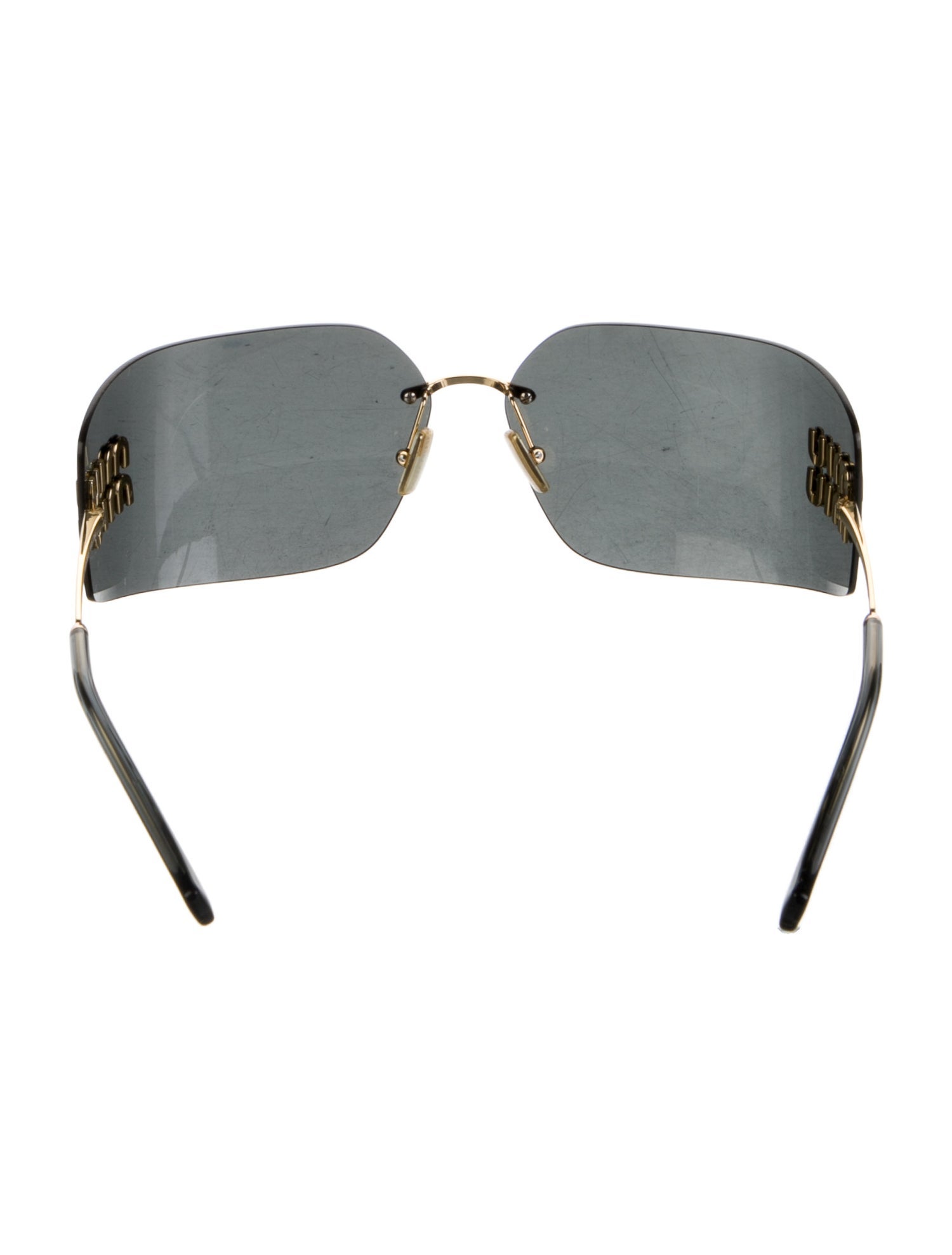 Miu Miu Oversize Tinted Sunglasses w/ Tags