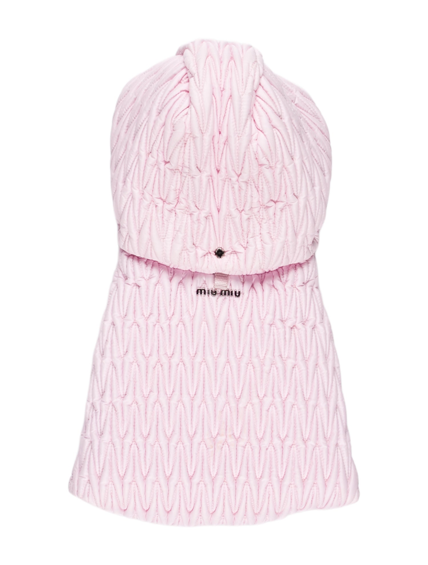 Miu Miu Gaufre Hooded Pet Coat