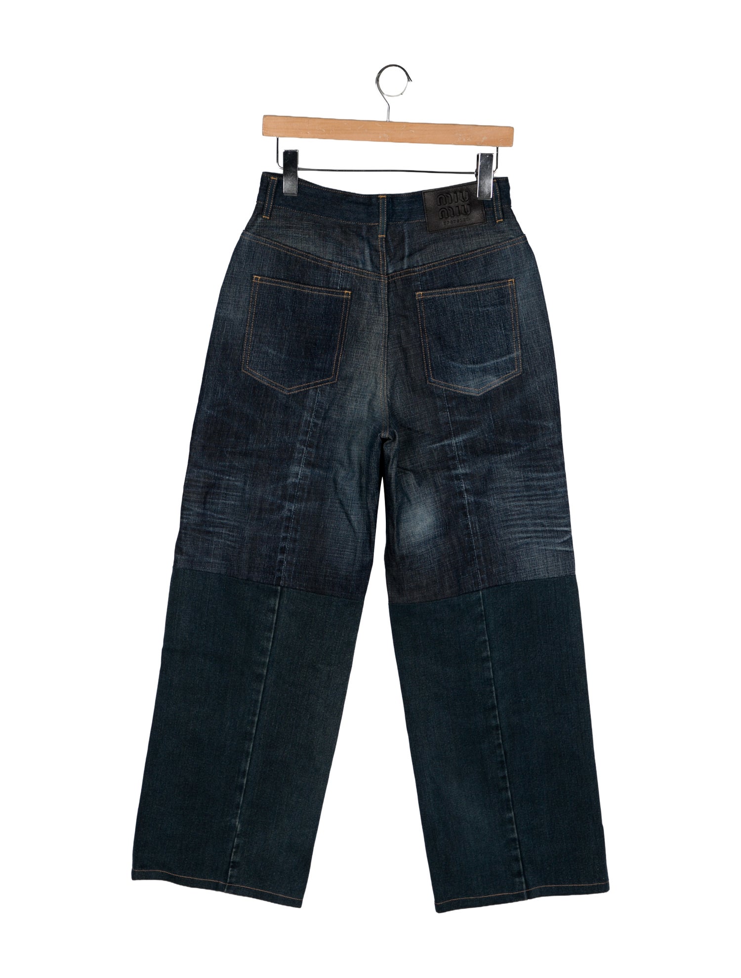 Miu Miu 2024 Wide Leg Jeans