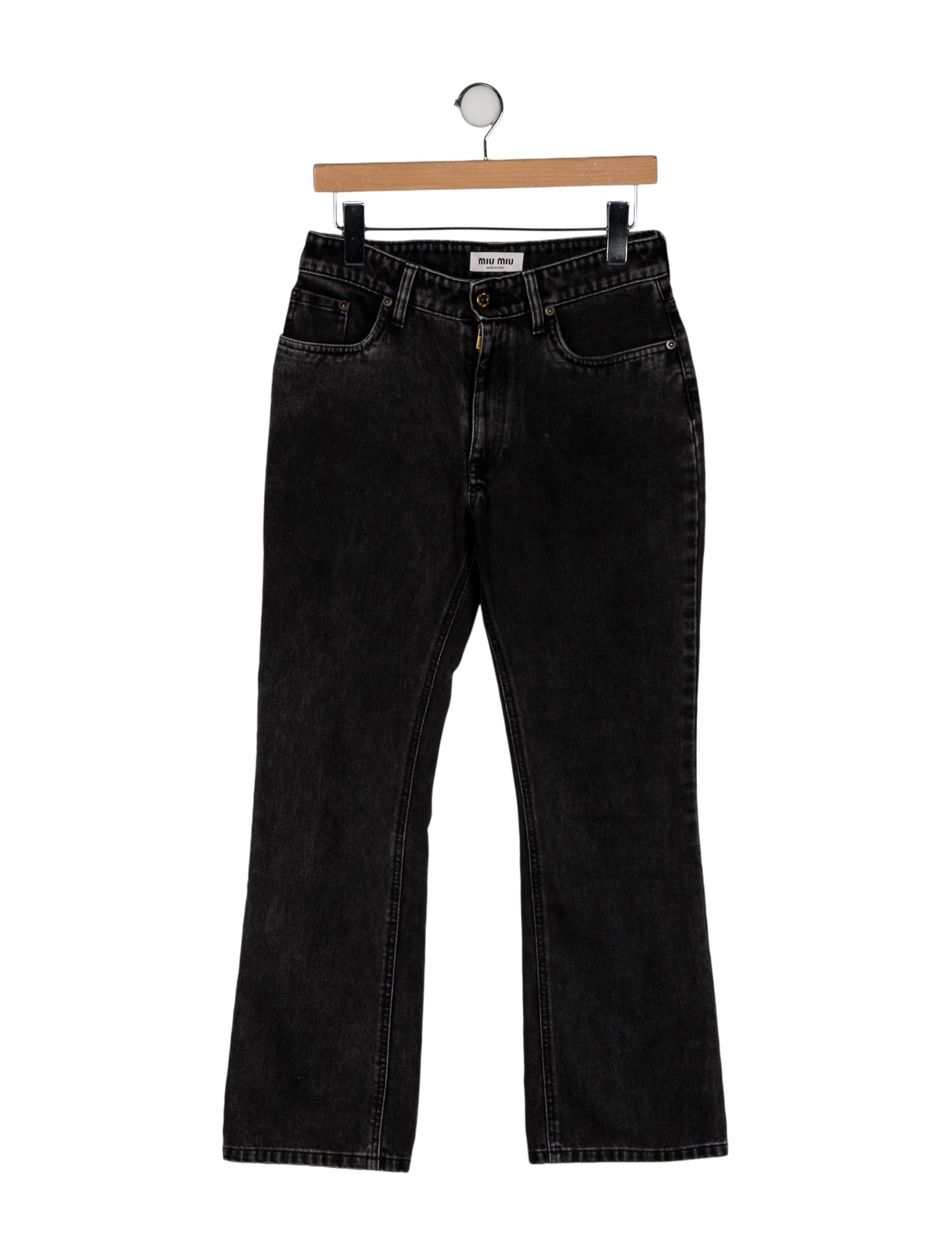 Miu Miu 2023 Wide Leg Jeans