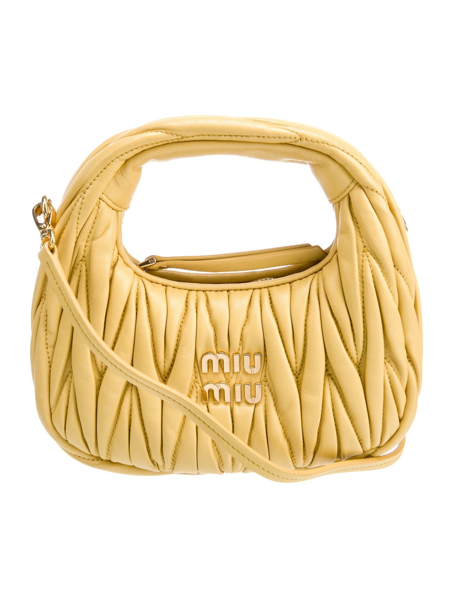 Miu Miu Lambskin Wander Mini