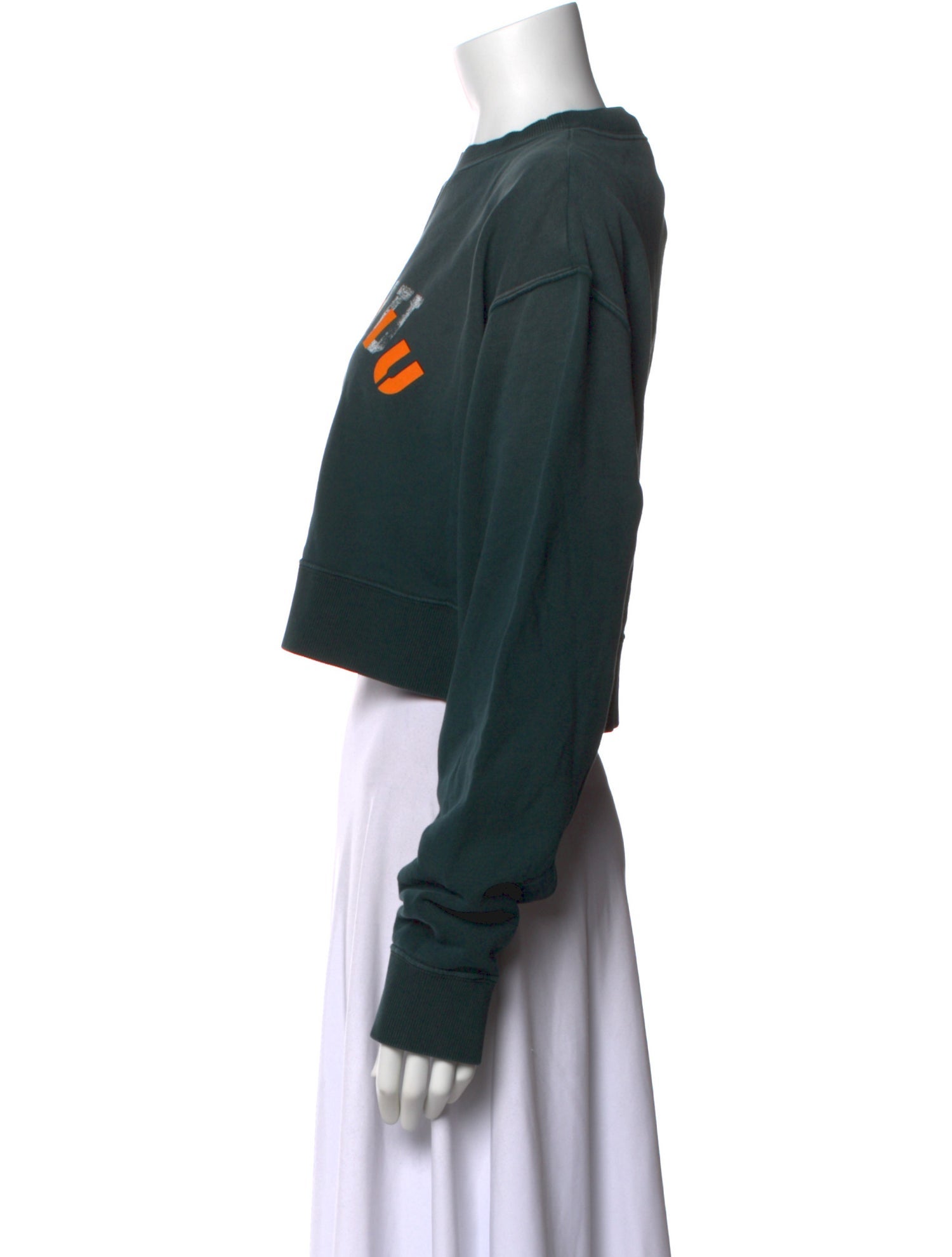 Miu Miu 2022 Graphic Print Sweatshirt