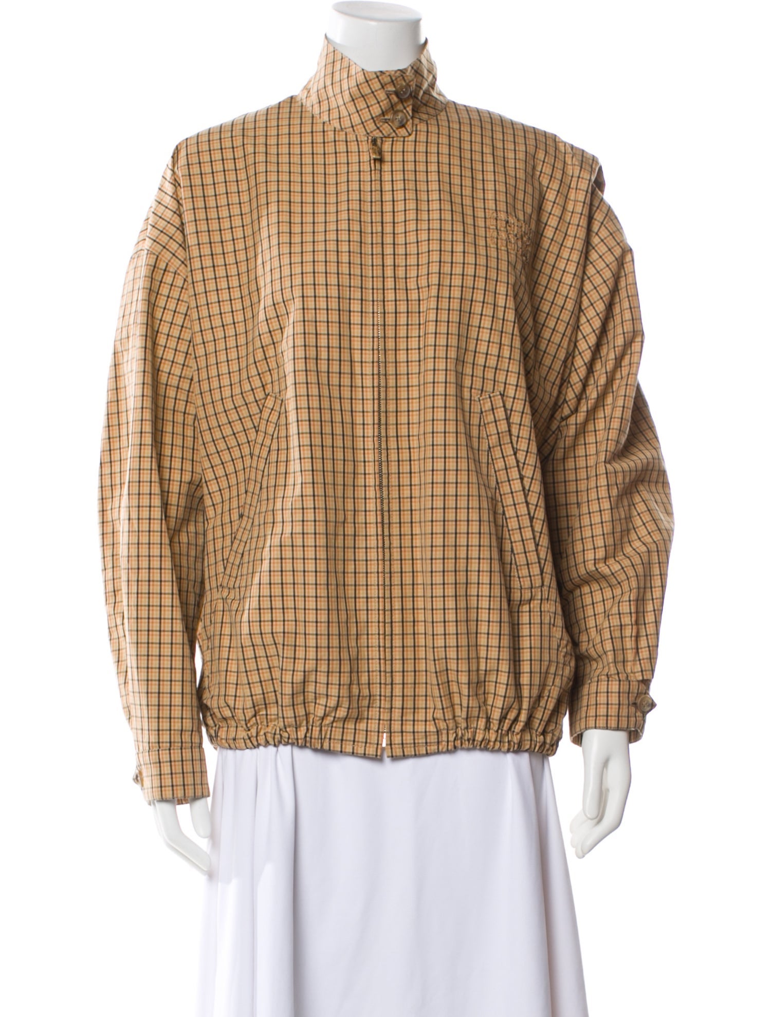 Miu Miu 2024 Plaid Print Jacket