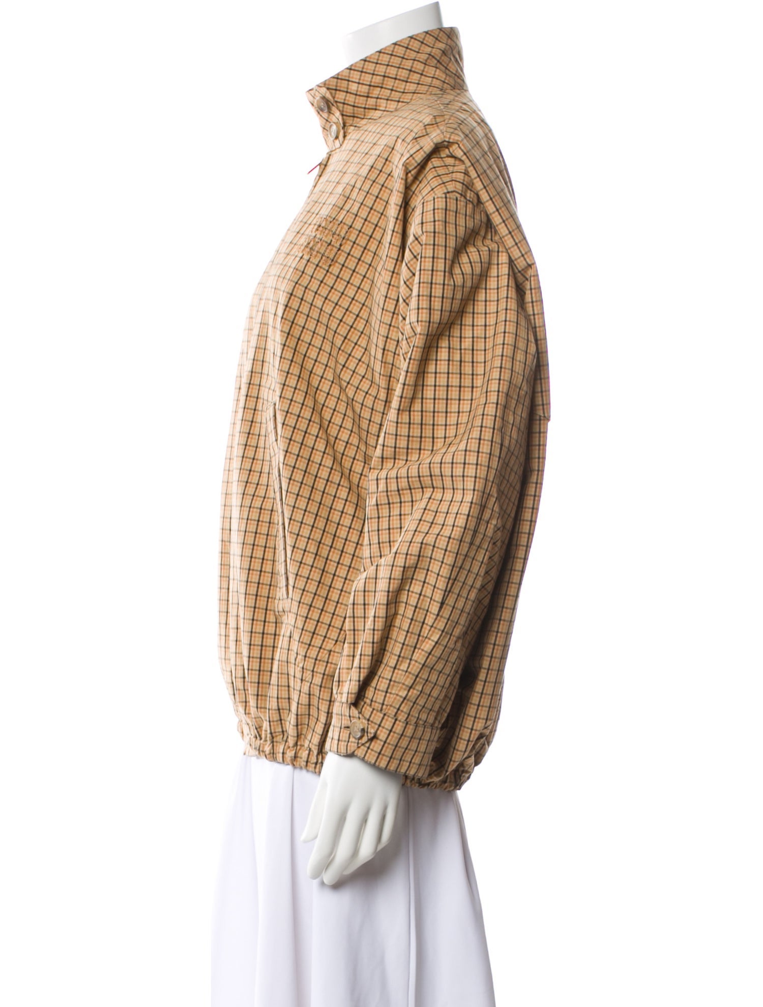 Miu Miu 2024 Plaid Print Jacket