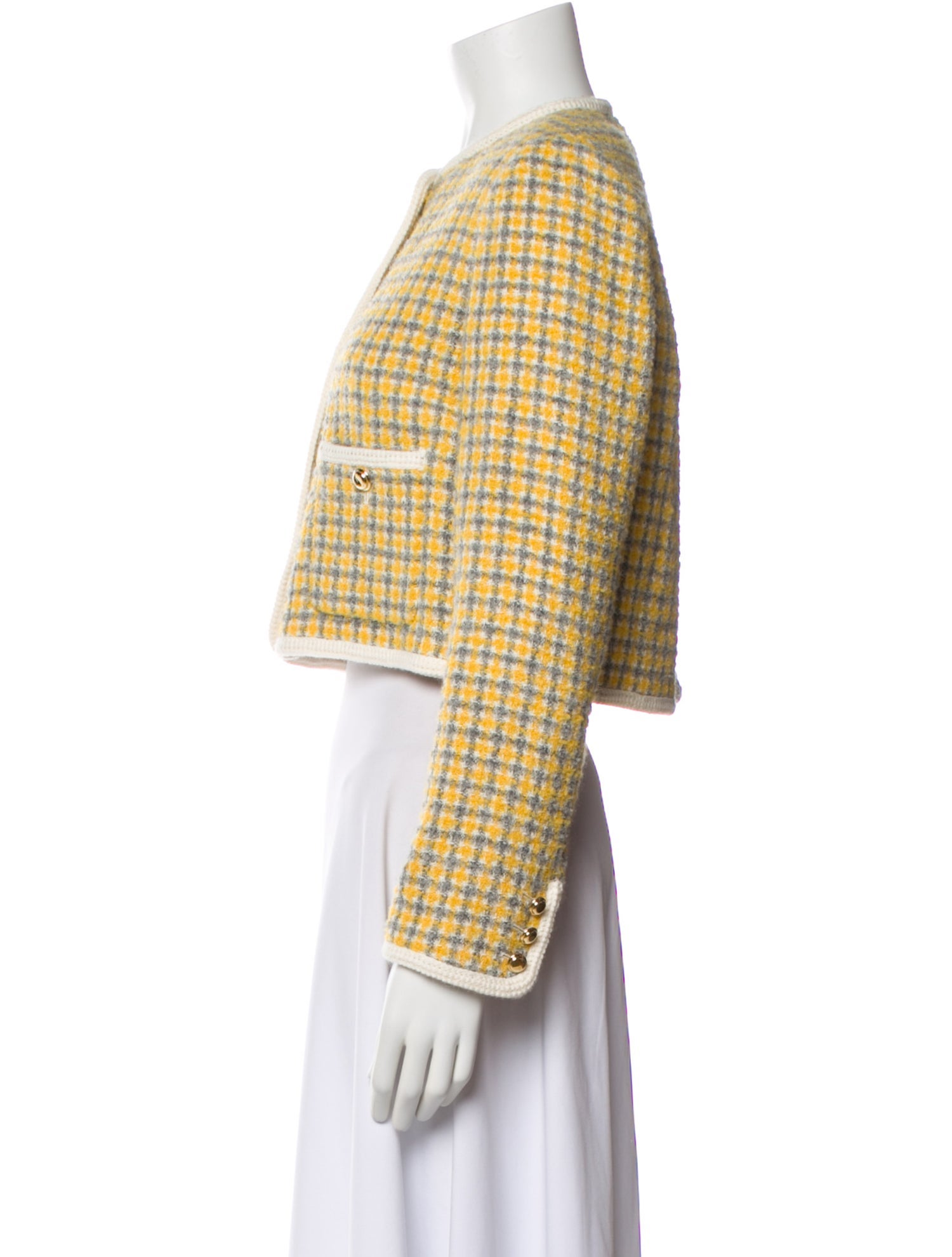 Miu Miu 2023 Tweed Evening Jacket