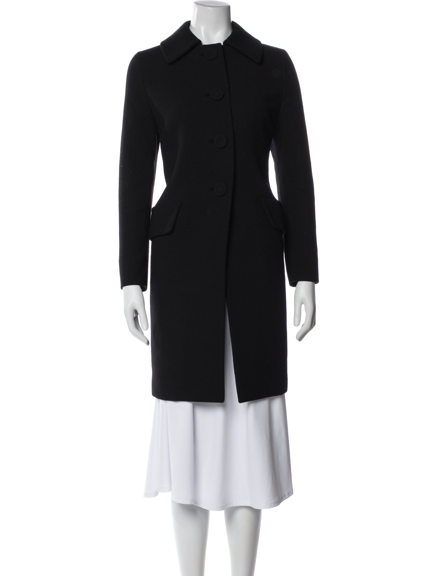 Miu Miu 2015 Virgin Wool Trench Coat