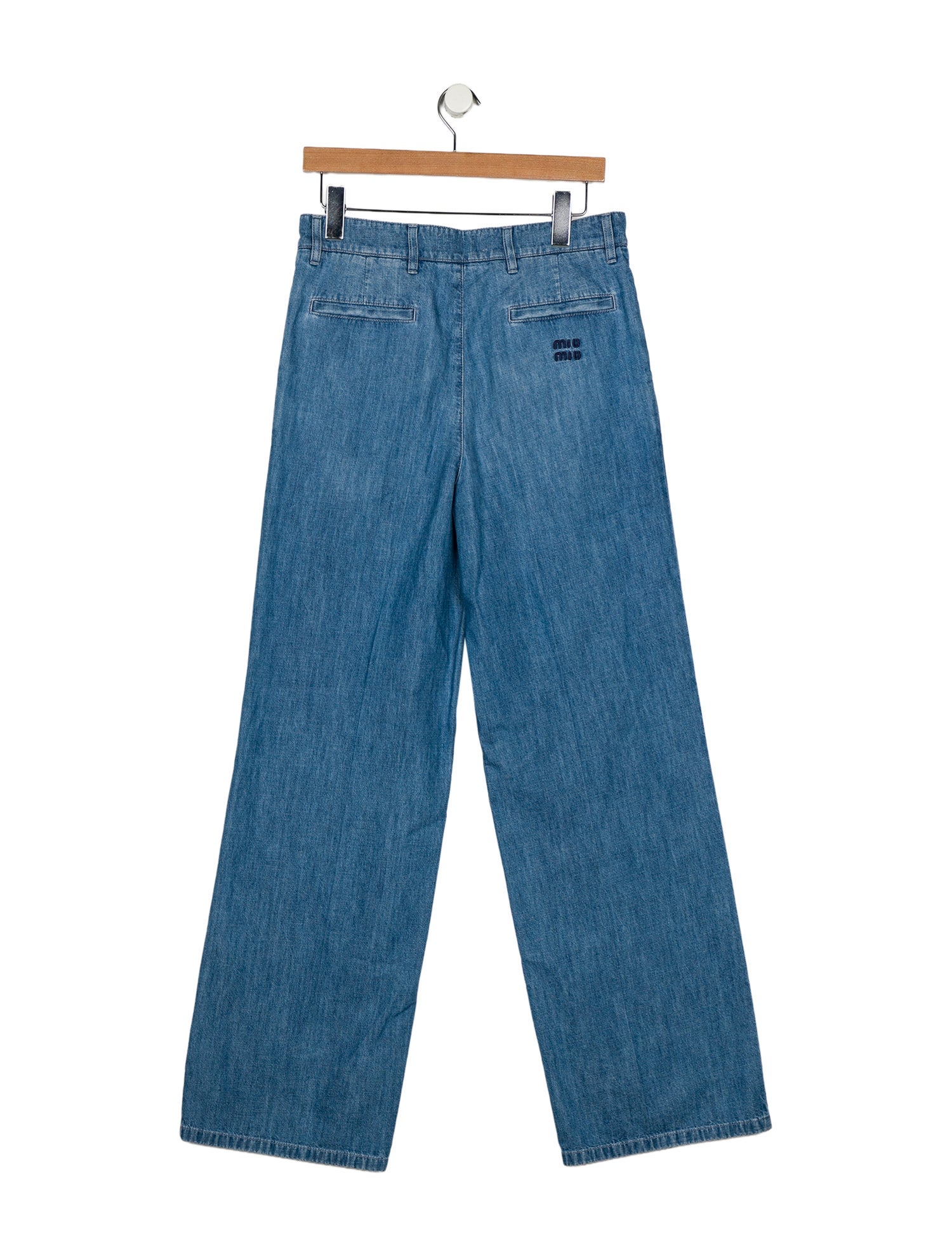 Miu Miu 2023 Wide Leg Jeans w/ Tags