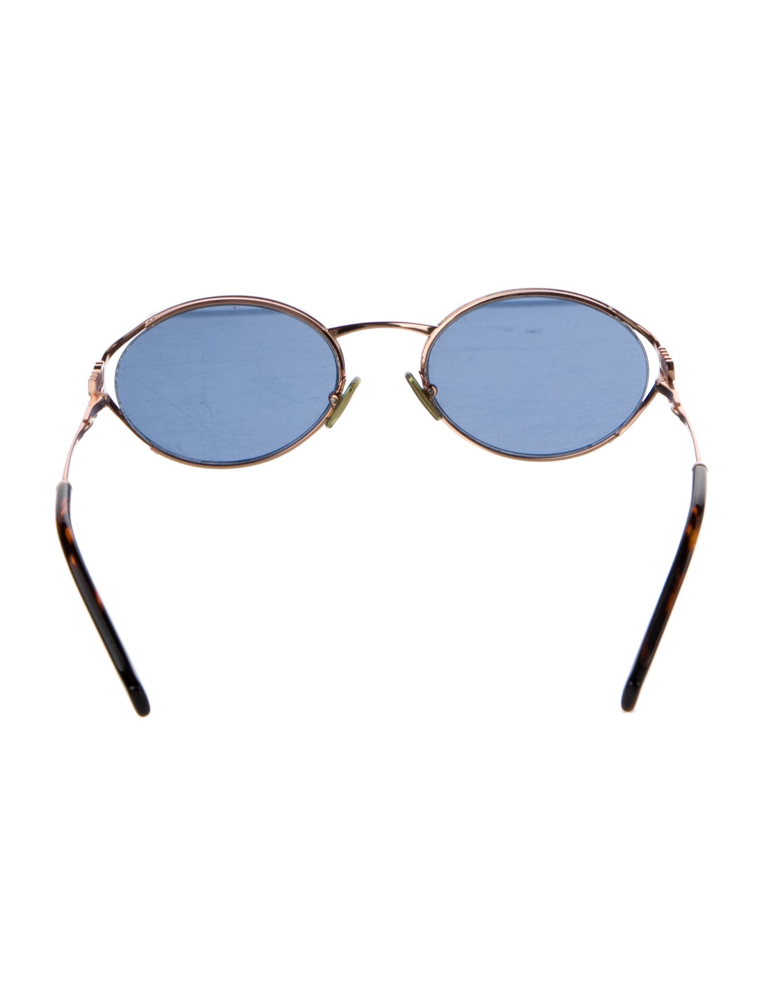 Miu Miu Round Tinted Sunglasses