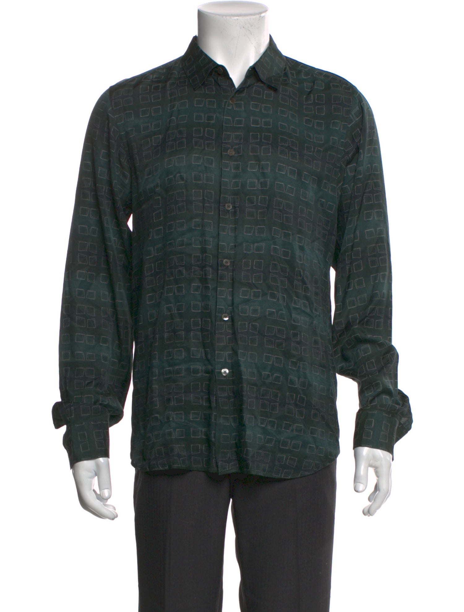 Miu Miu Vintage 2000's Dress Shirt