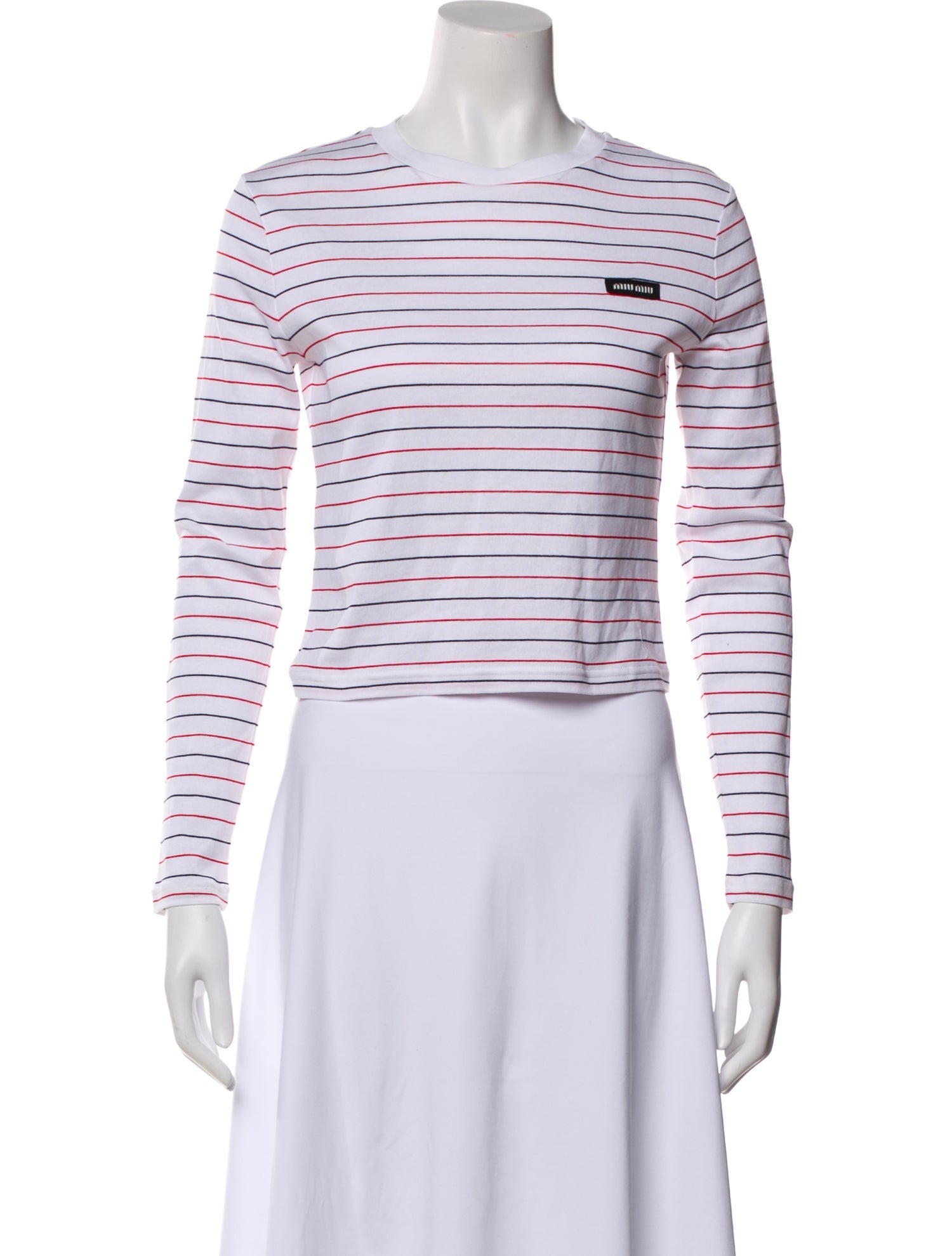 Miu Miu 2023 Striped Top w/ Tags