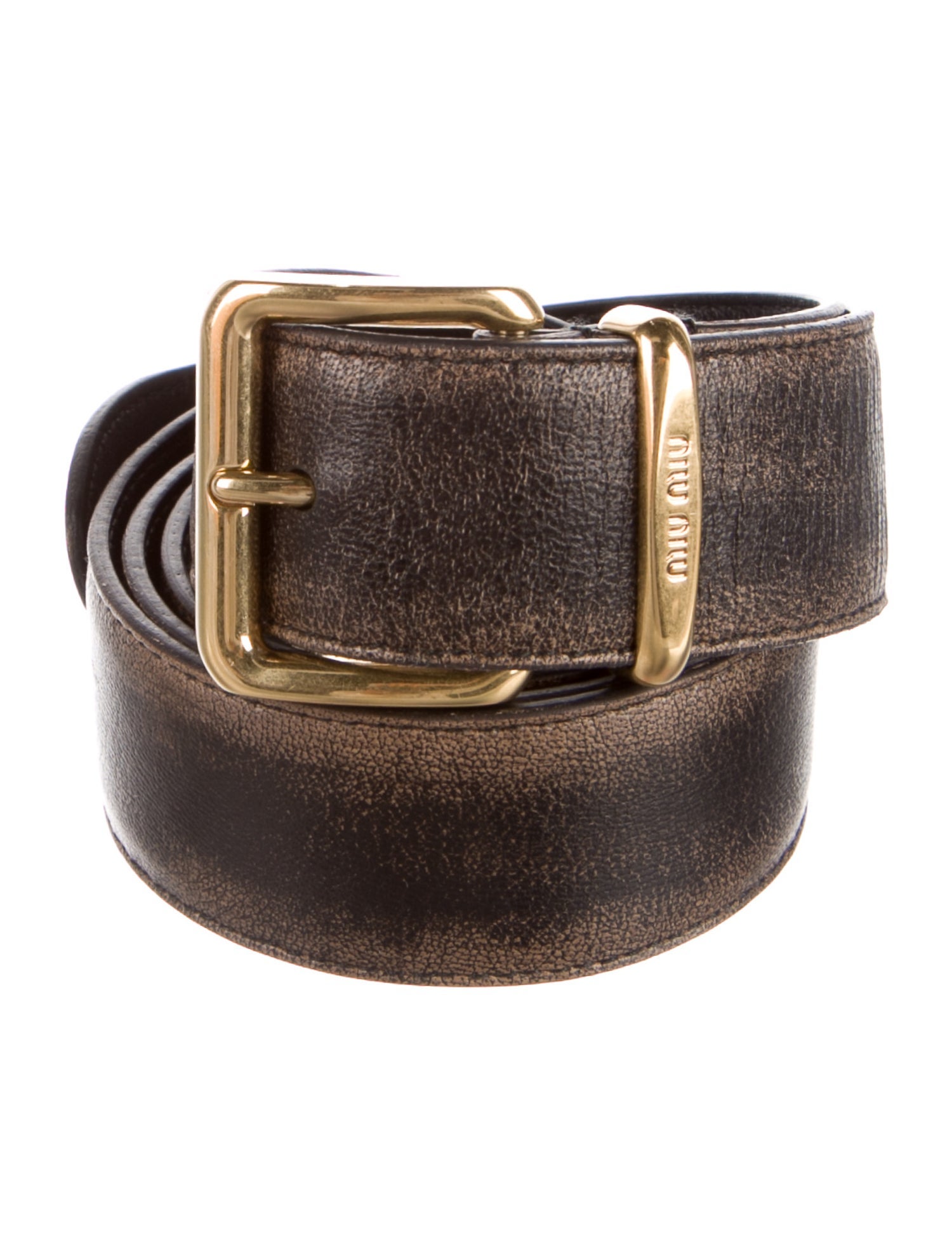 Miu Miu Leather Belt w/ Tags