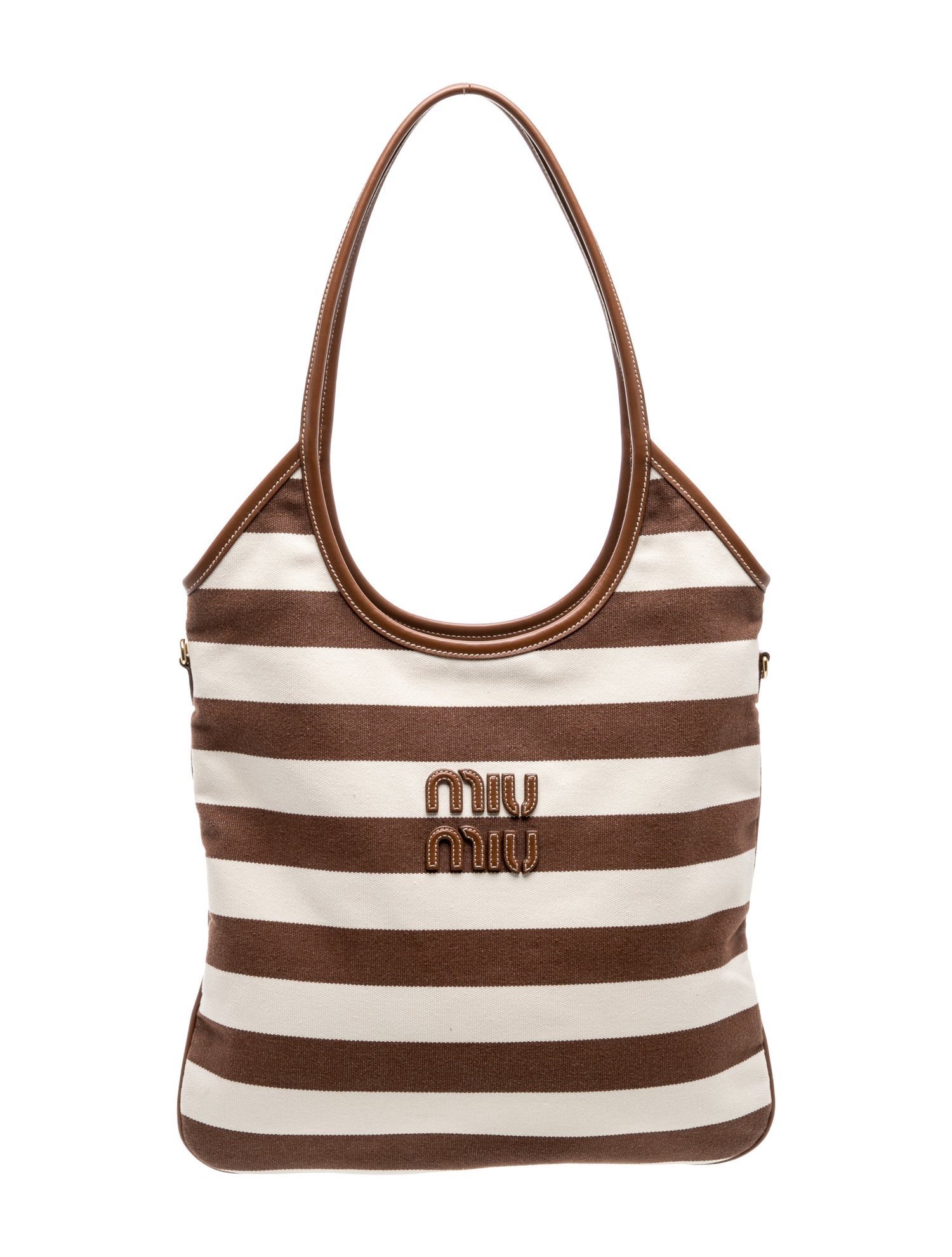 Miu Miu Canvas Hobo