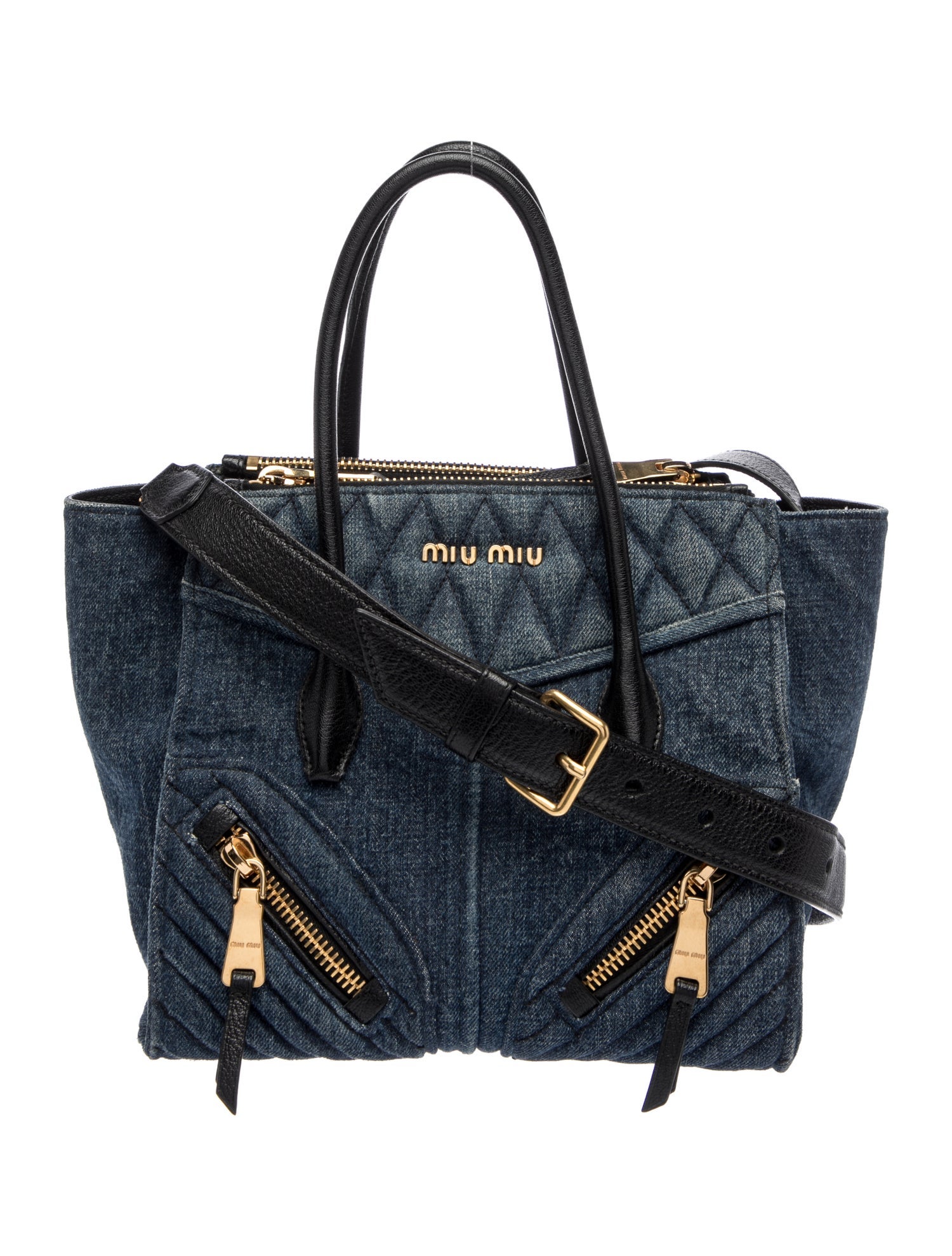 Miu Miu Denim Denim Biker
