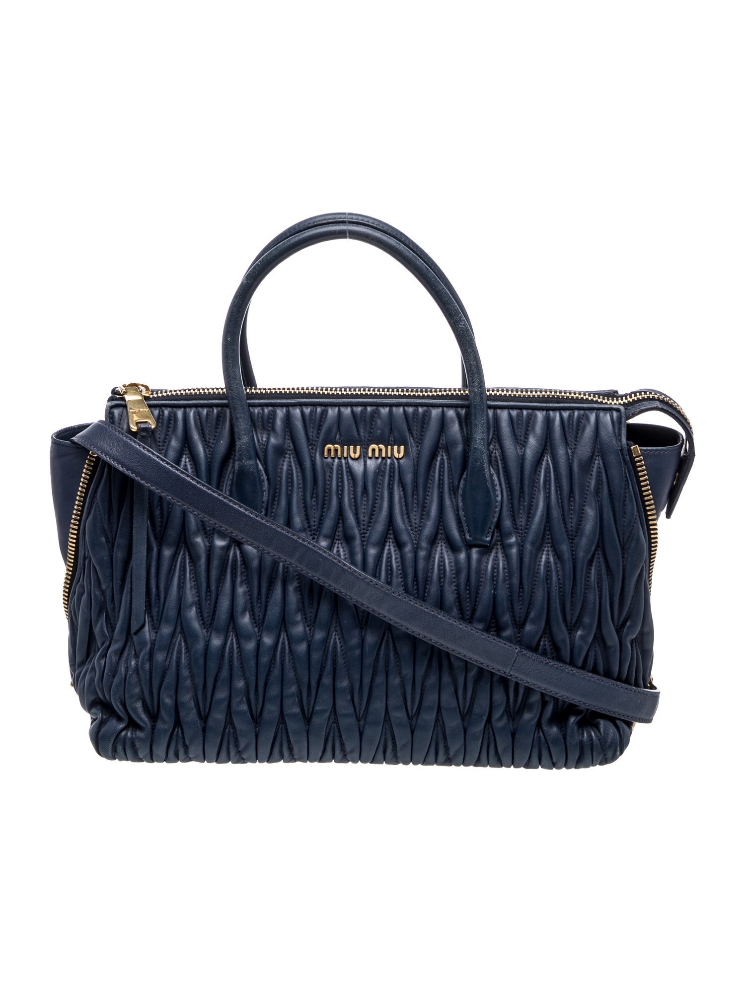 Miu Miu Leather Crossbody Bag