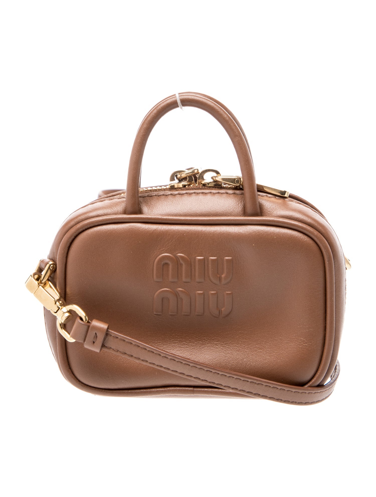 Miu Miu Leather Crossbody Bag