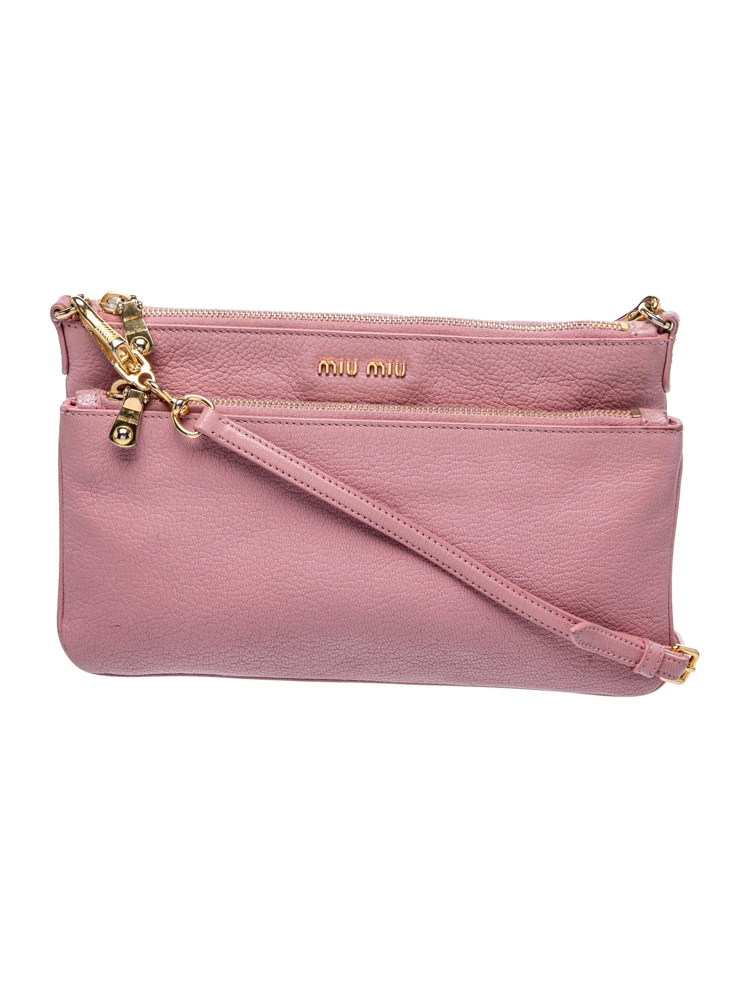 Miu Miu Leather Crossbody Bag