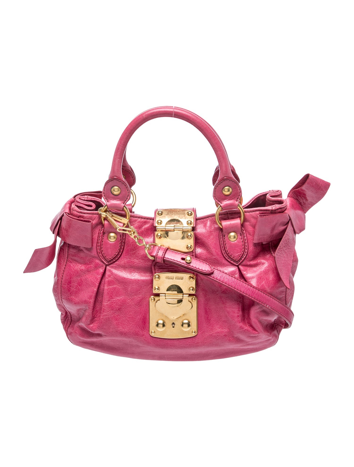 Miu Miu Leather Shoulder Bag