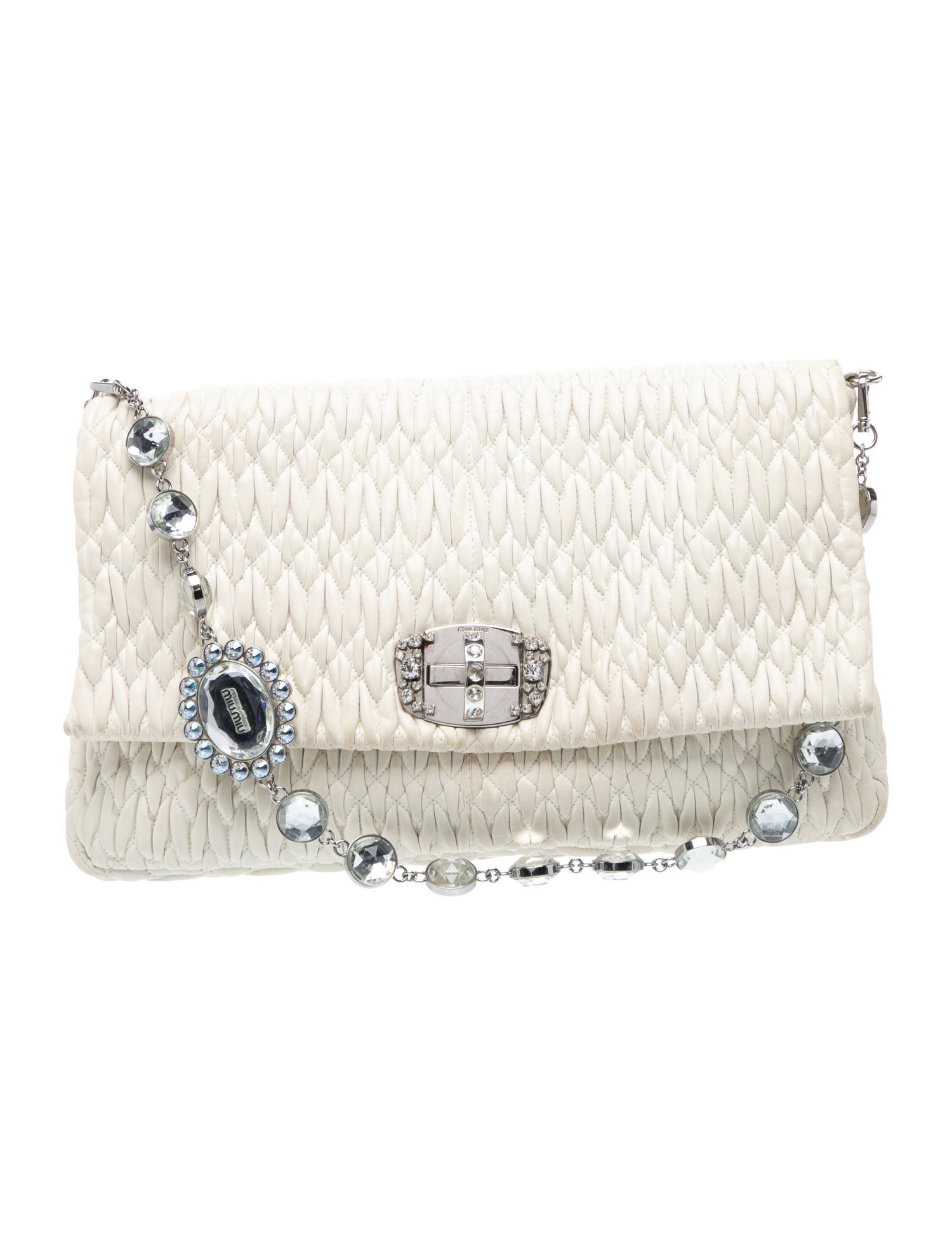 Miu Miu Lambskin Shoulder Bag