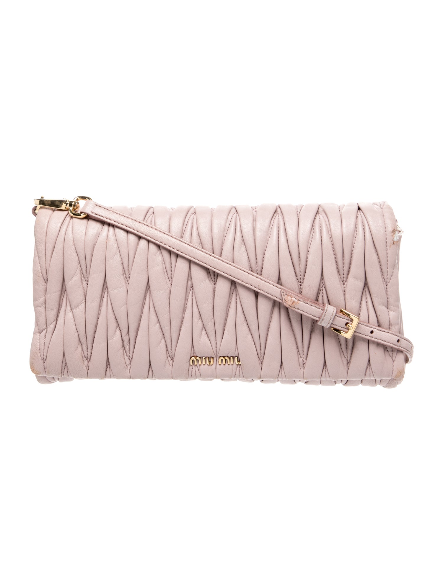 Miu Miu Leather Crossbody Bag