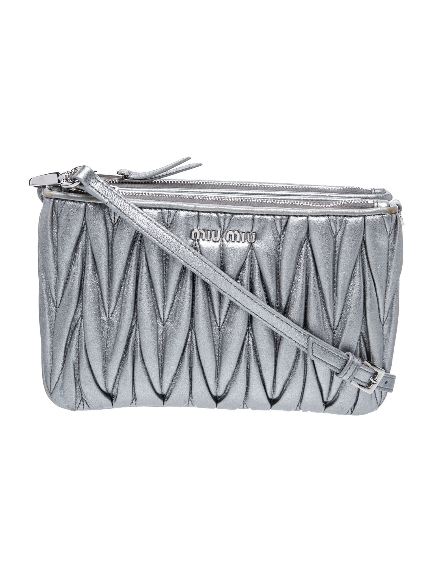 Miu Miu Leather Crossbody Bag