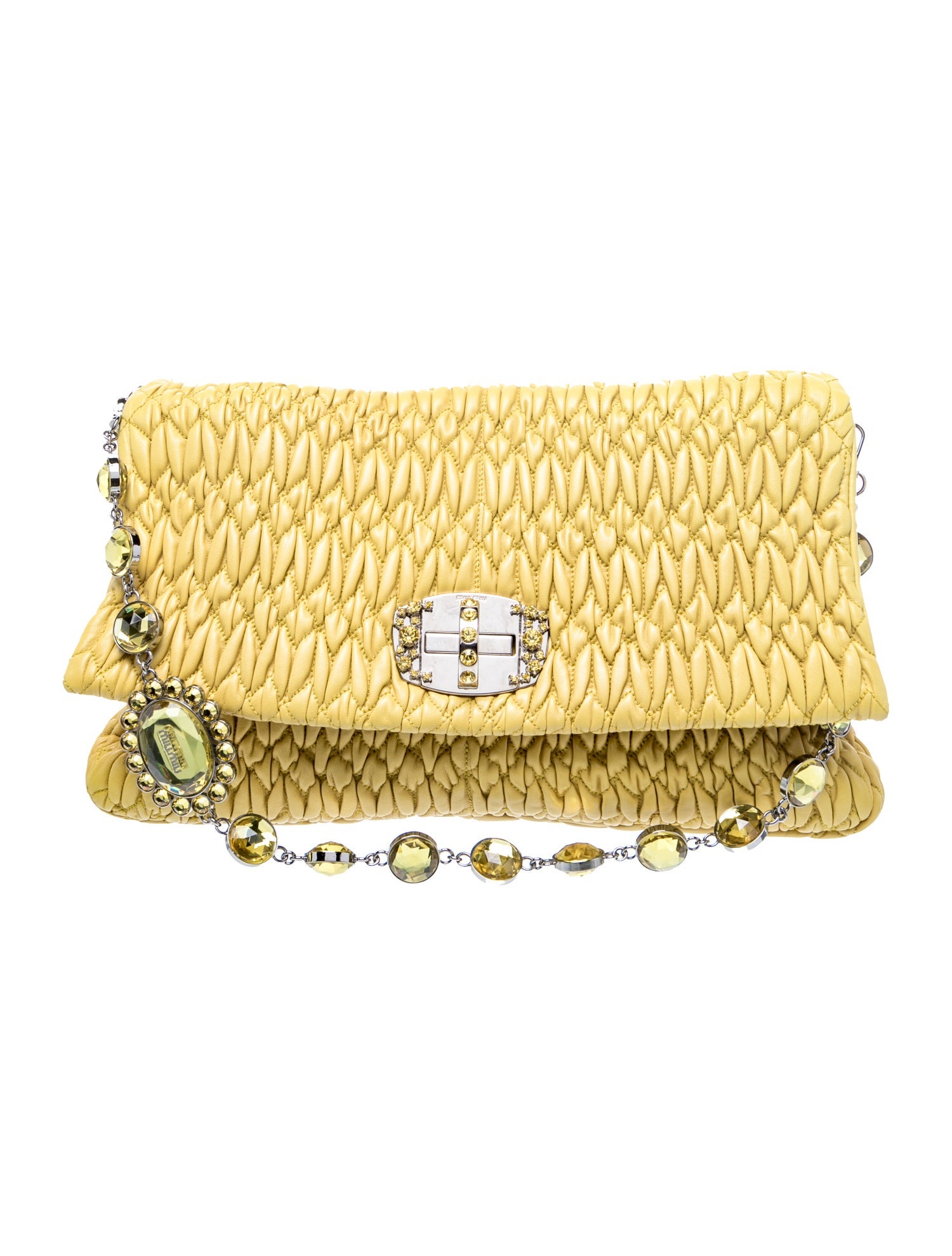 Miu Miu Leather Shoulder Bag