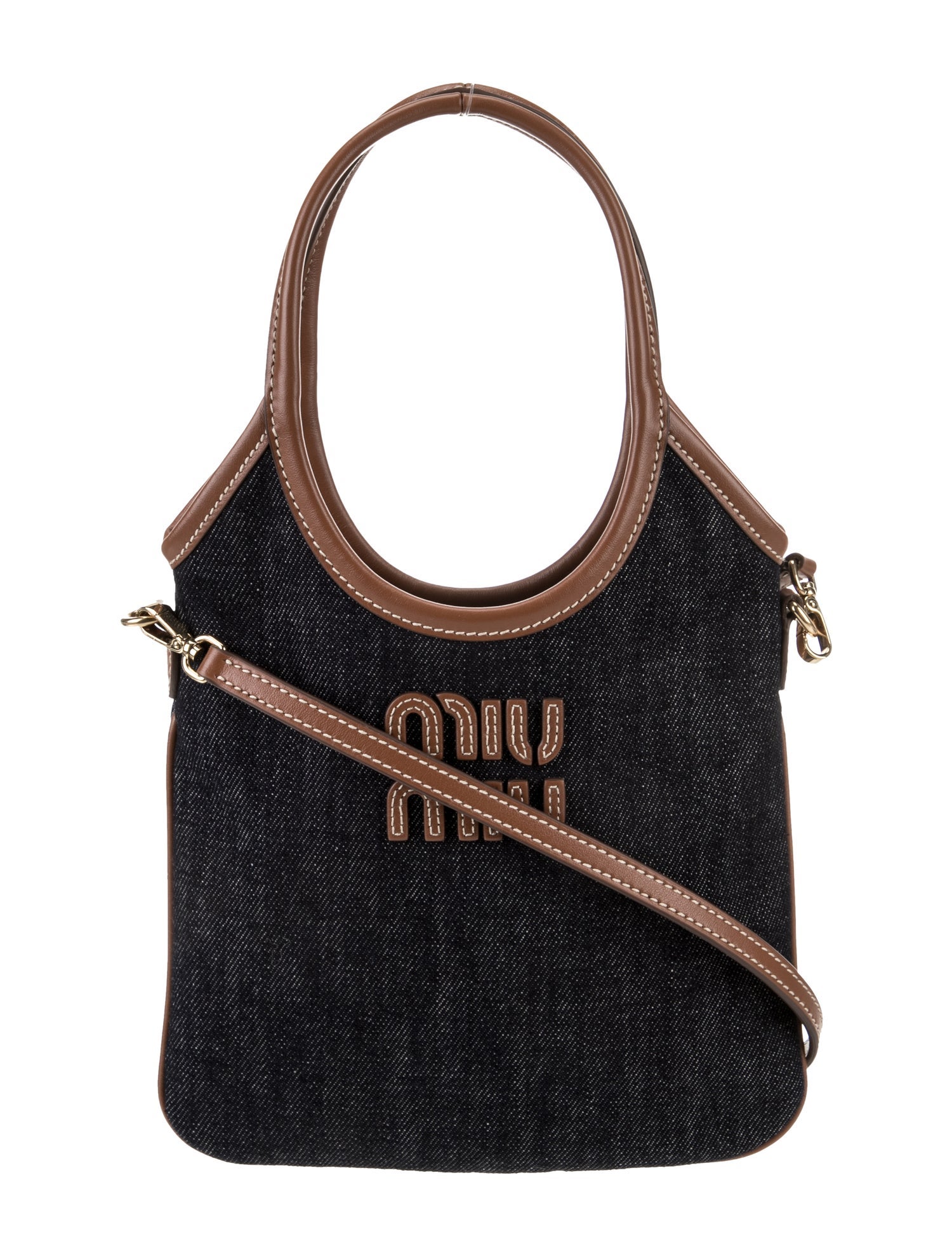 Christian Dior Crocodile Mini Lady Dior Bag - Blue Handle Bags